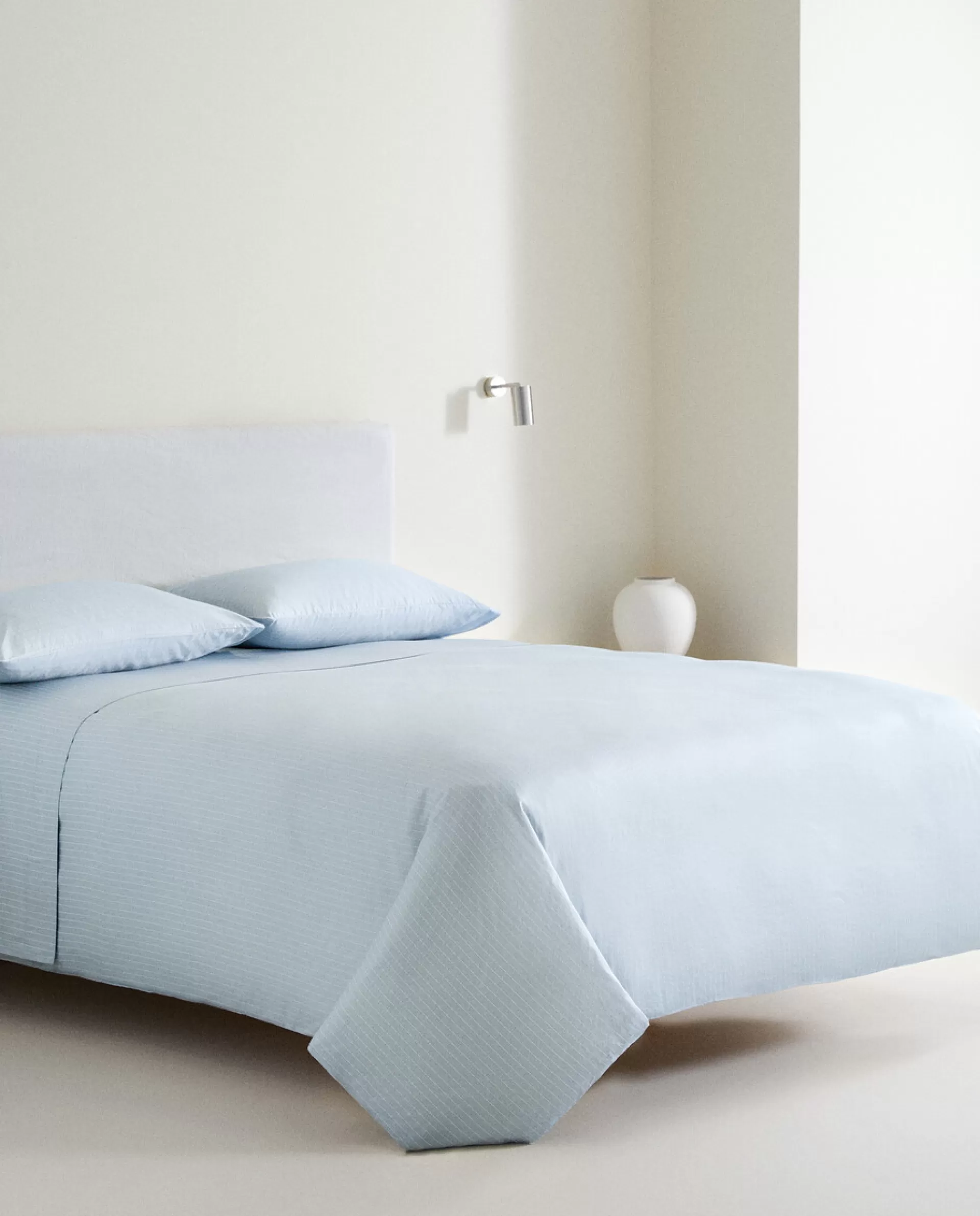 ZARA Home Striped Duvet Cover Blue Store