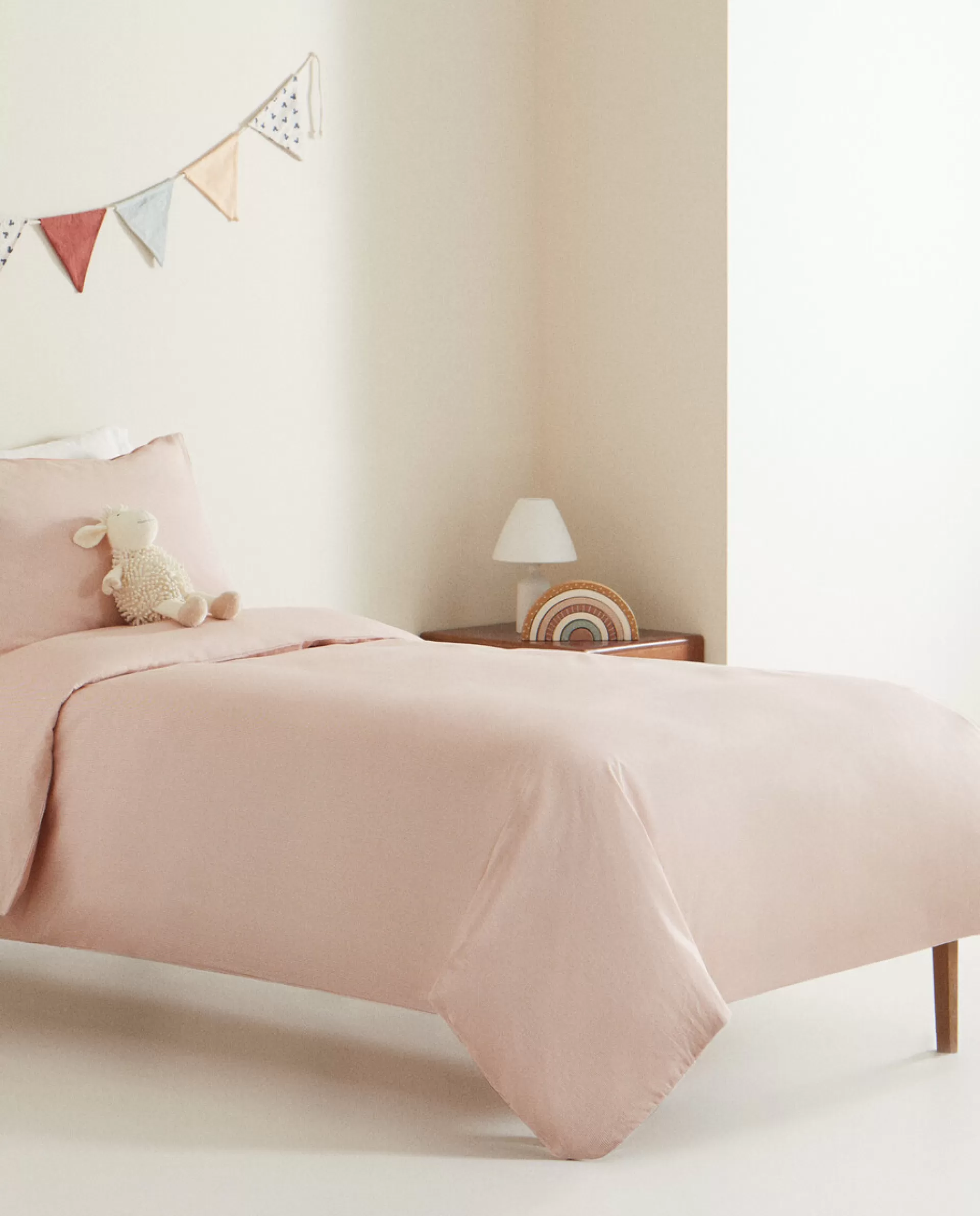 ZARA Home Striped Duvet Cover Russet Shop