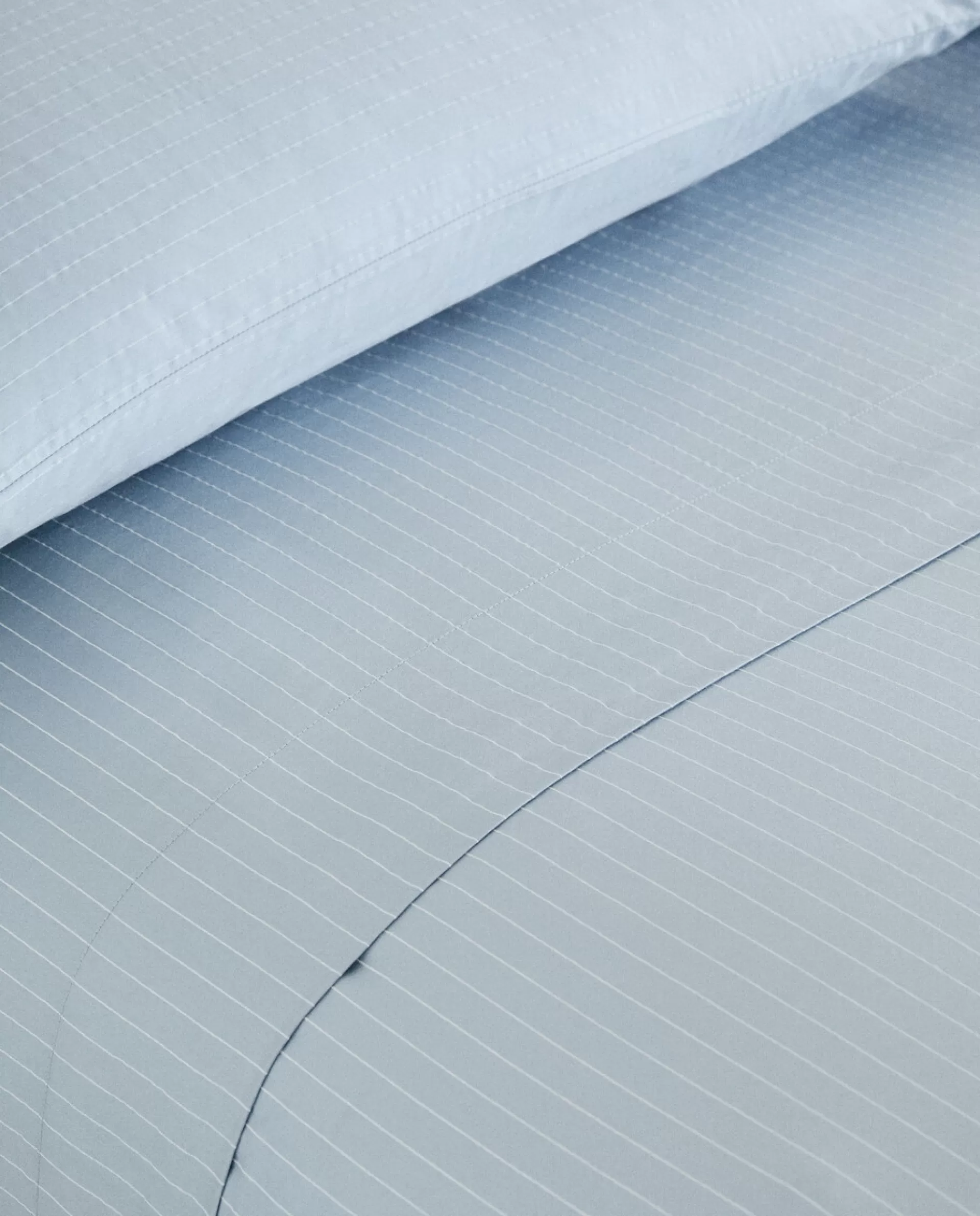 ZARA Home Striped Duvet Cover Blue Store