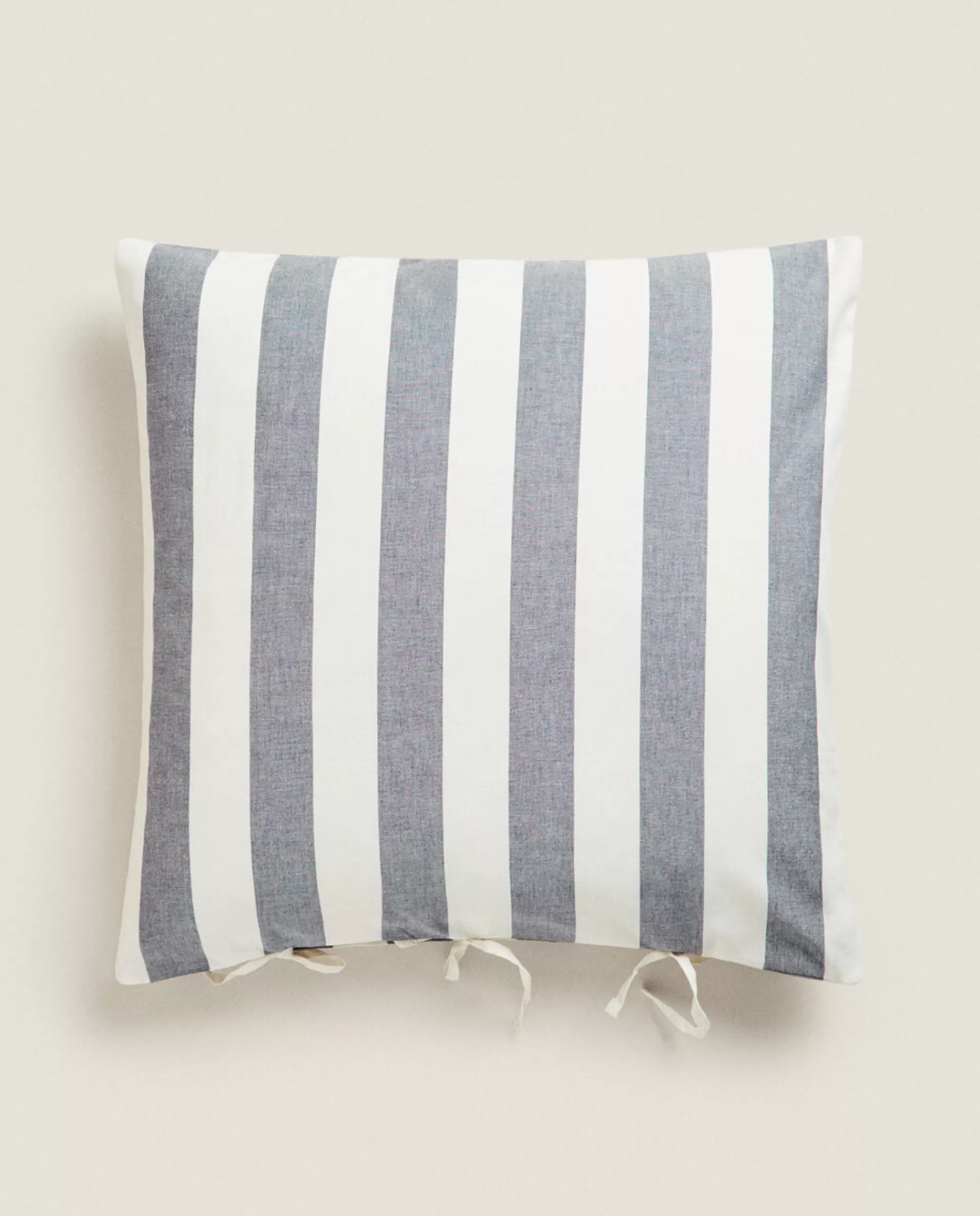 ZARA Home Striped Pillowcase Blue Cheap