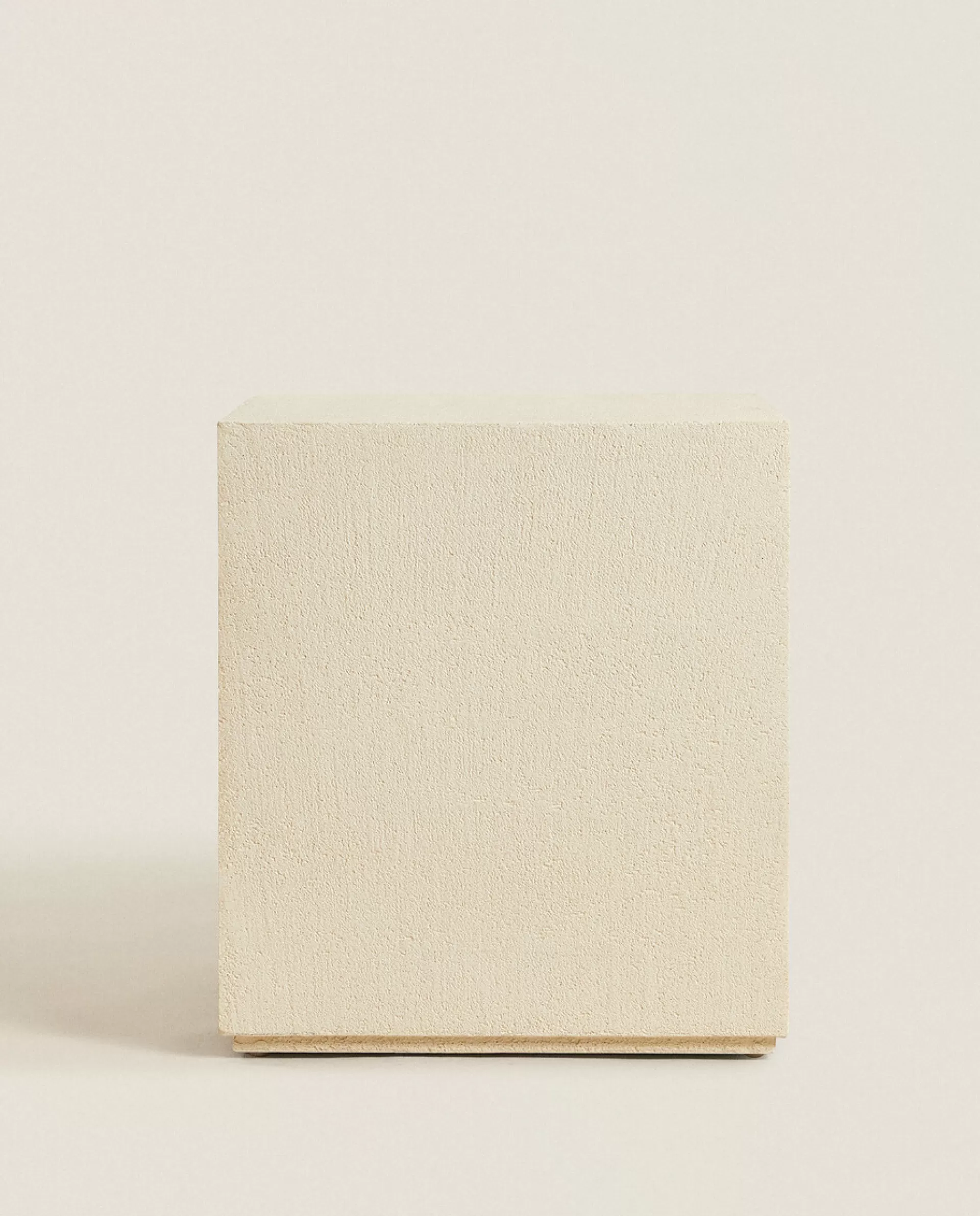 ZARA Home Table With Cement Finish Oyster White Discount