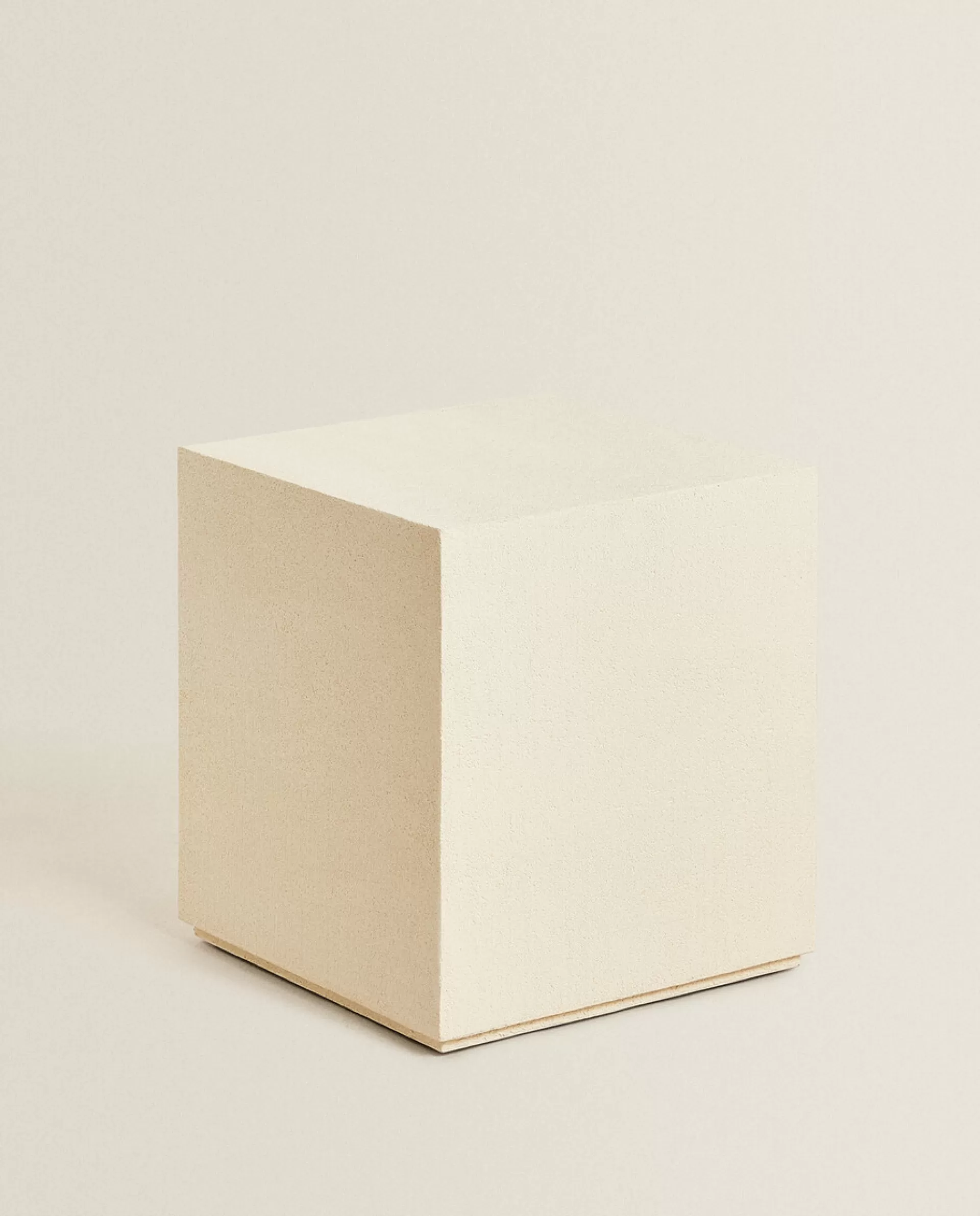 ZARA Home Table With Cement Finish Oyster White Discount