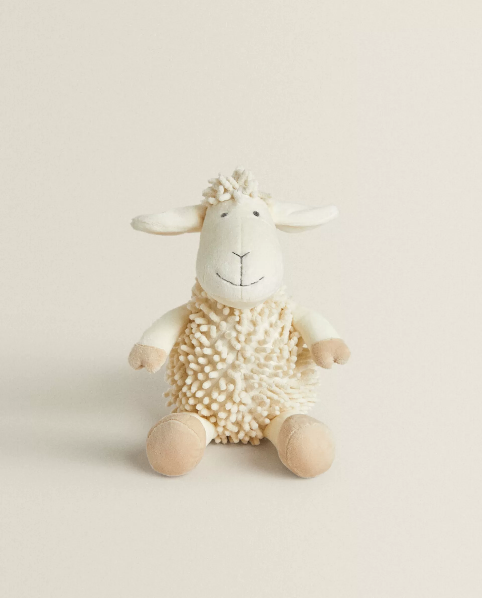ZARA Home Tall Sheep Plush Toy White Best Sale