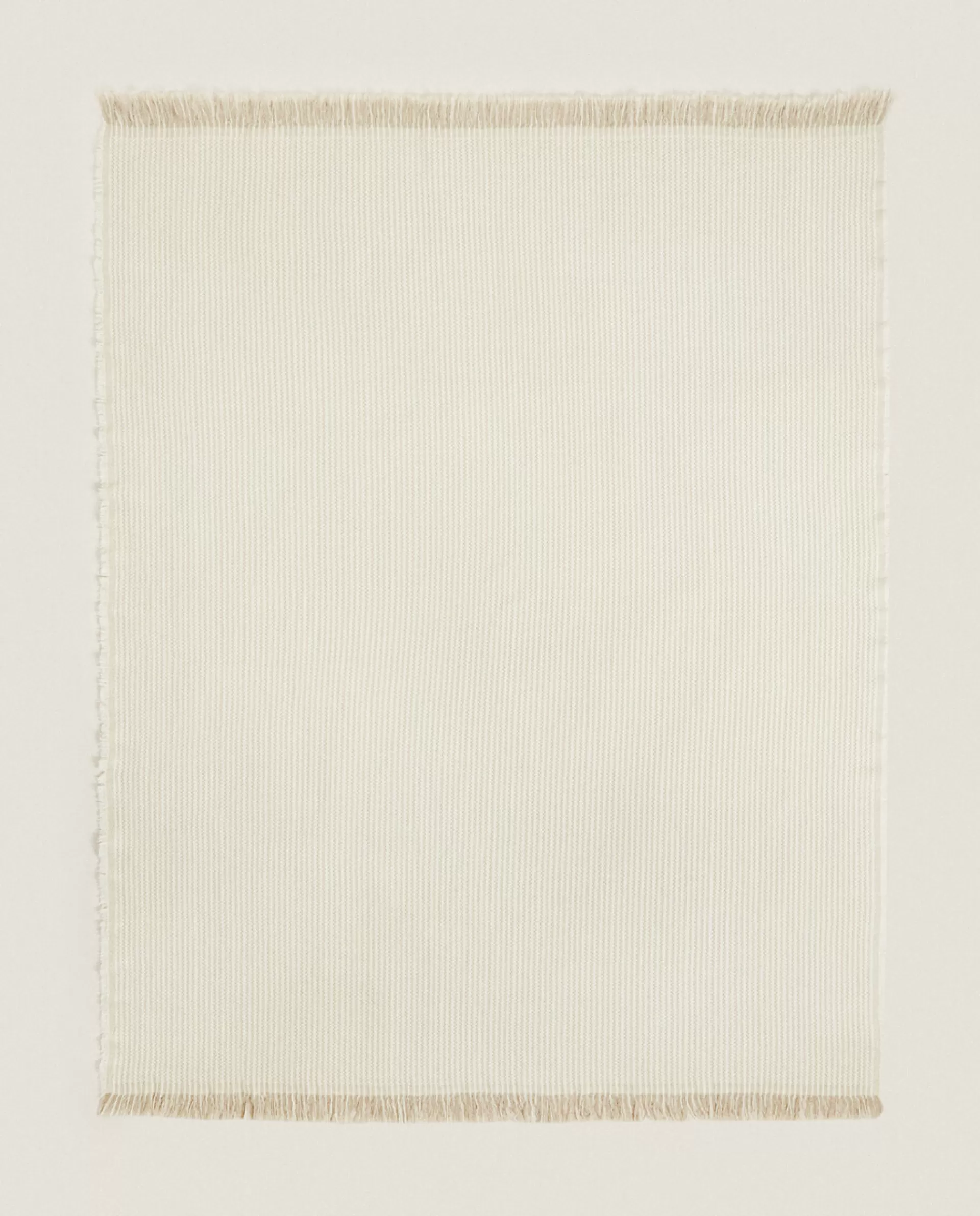 ZARA Home Textured Blanket Natural Colour Hot