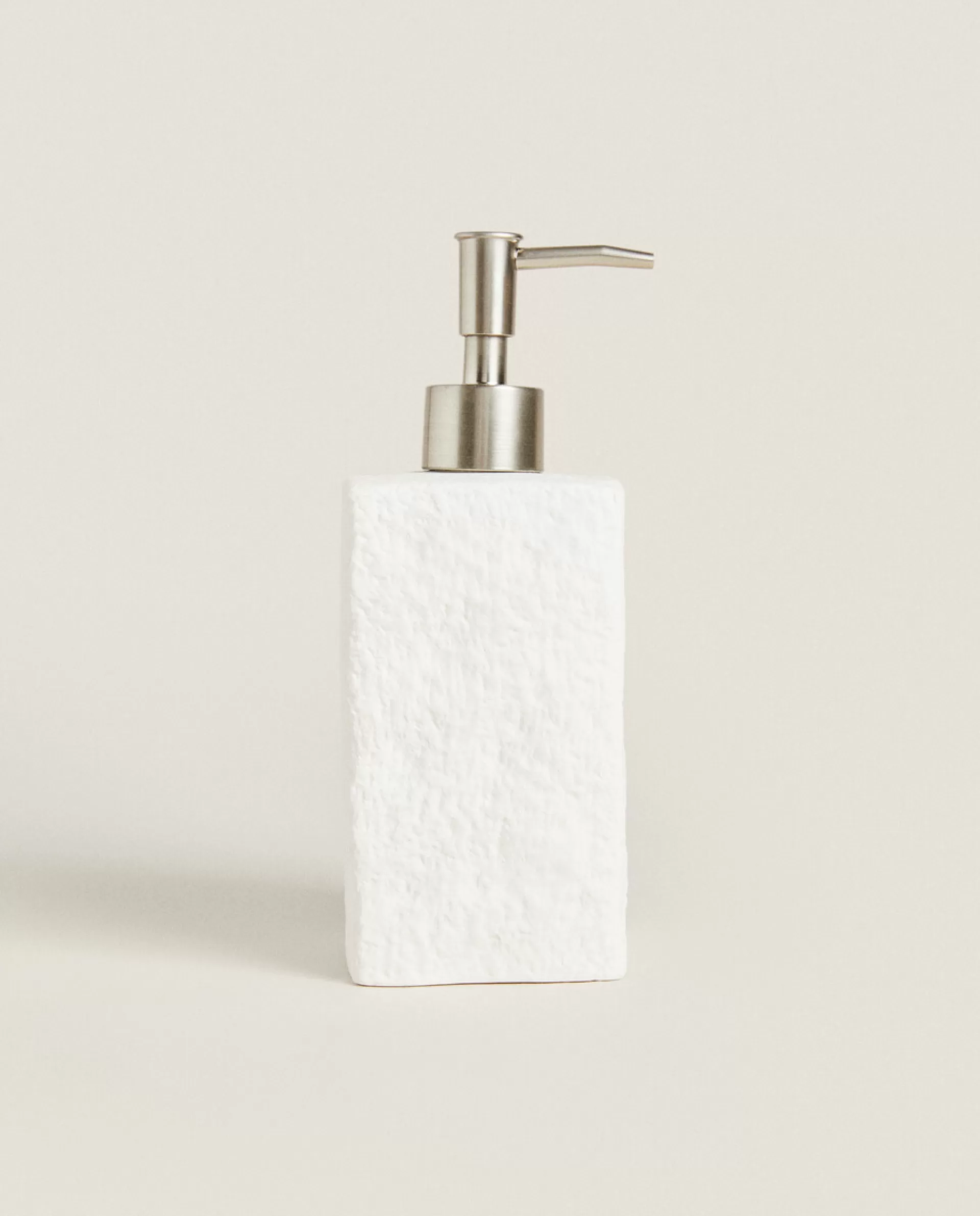 ZARA Home Textured Ceramic Dispenser White Fashion
