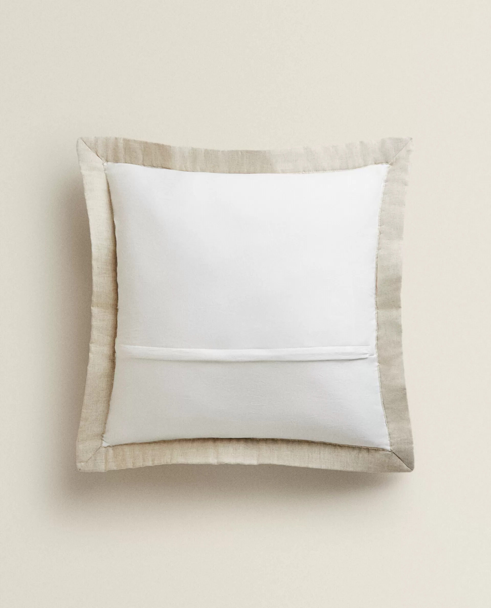 textured_throw_pillow_cover_with_linen_border_4-1.webp ZARA Home Textured Throw Pillow Cover With Linen Border Natural Colour Shop