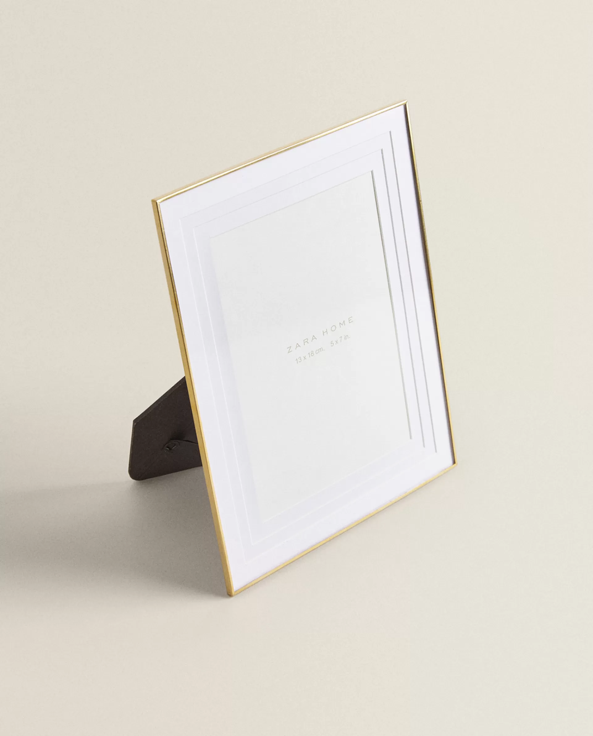 ZARA Home Thin Metal Frame Golden Online