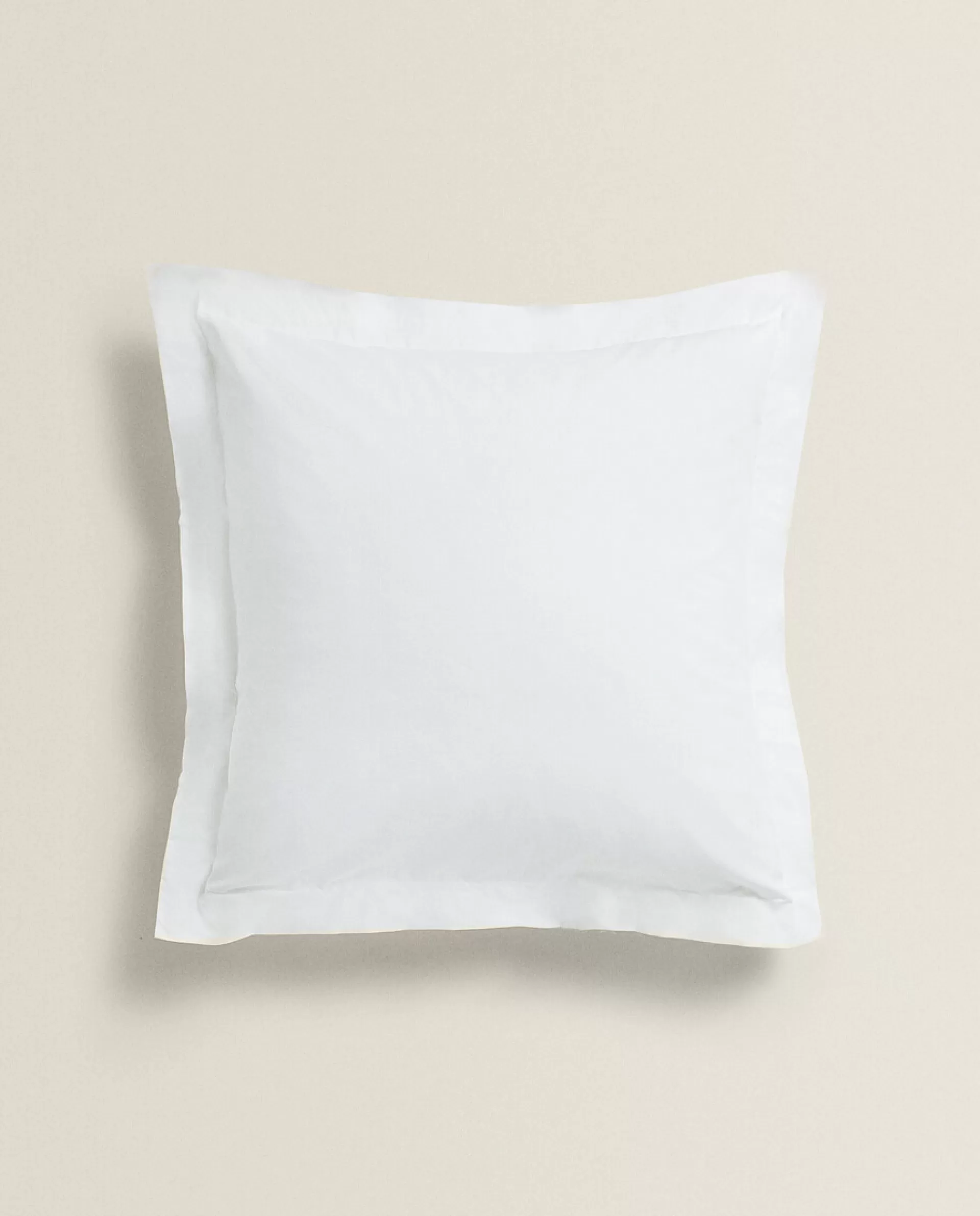 ZARA Home (180 Thread Count) Cotton Percale Pillowcase White Cheap
