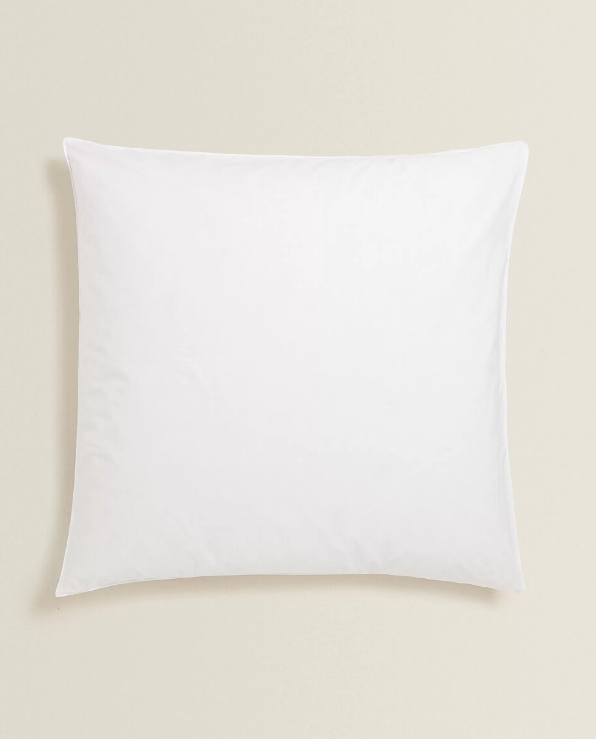ZARA Home (300 Thread Count) Cotton Percale Pillowcase White Best Sale