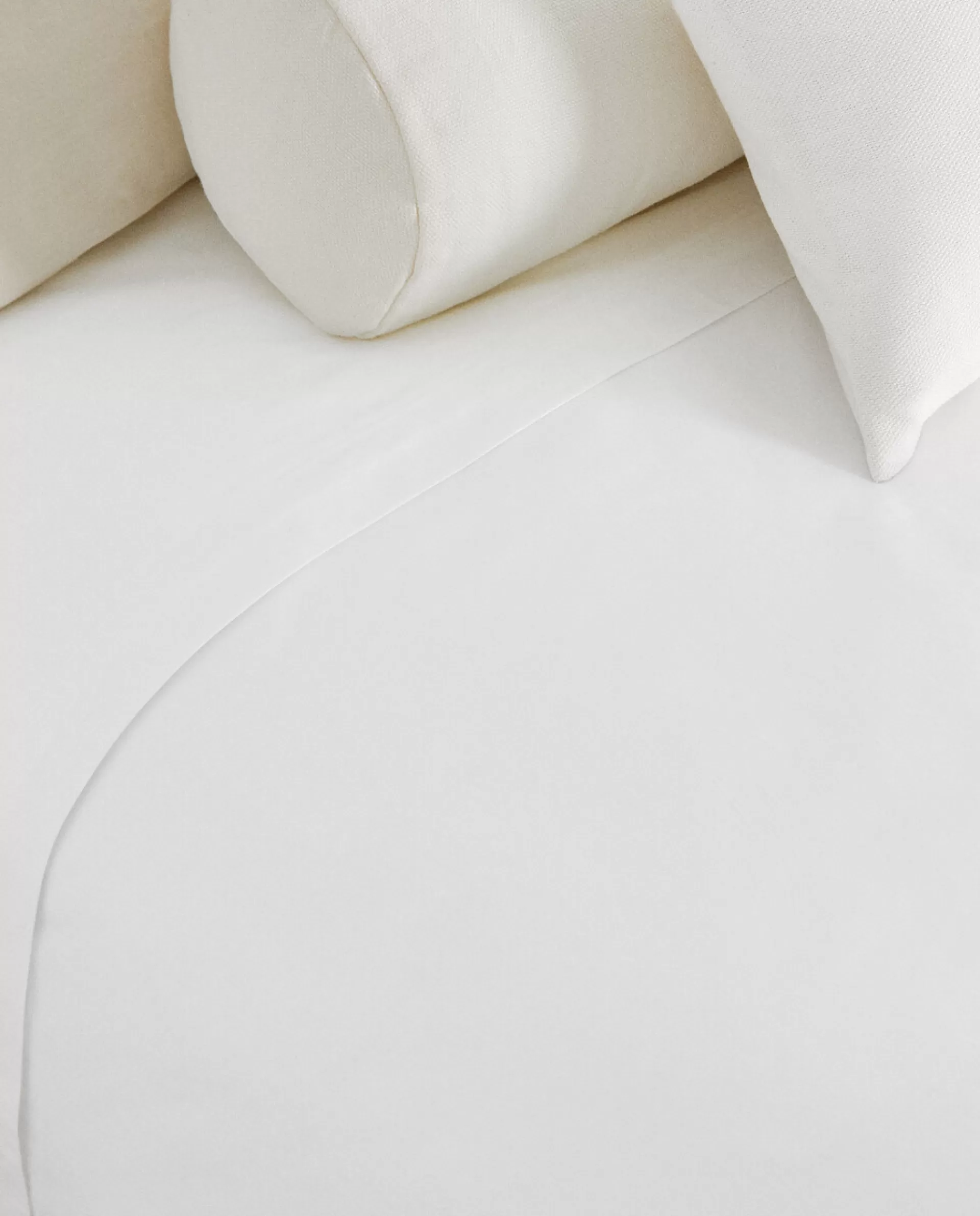ZARA Home (500 Thread Count) Percale Duvet Cover White Cheap