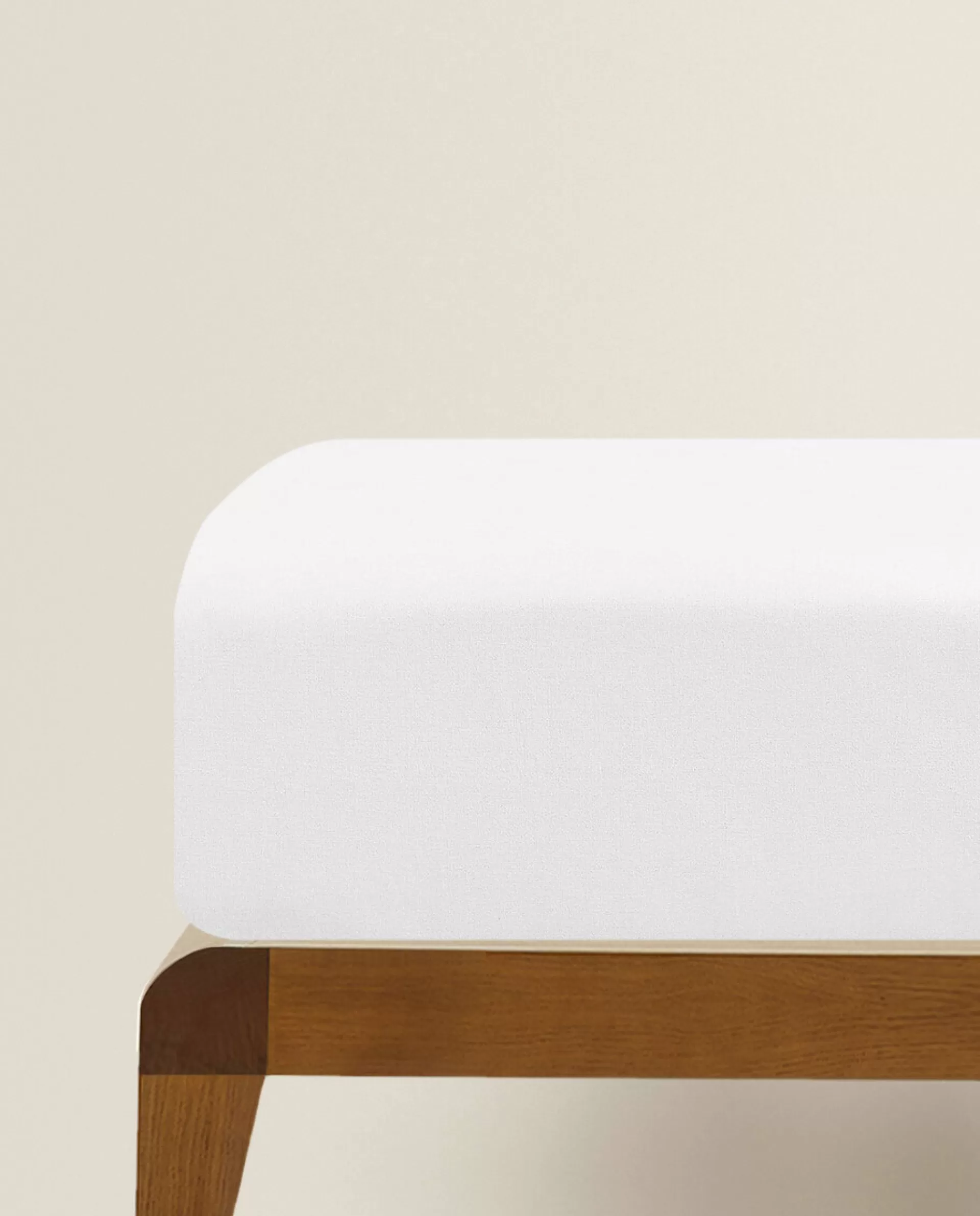 ZARA Home (300 Thread Count) Sateen Fitted Sheet Blanco Online