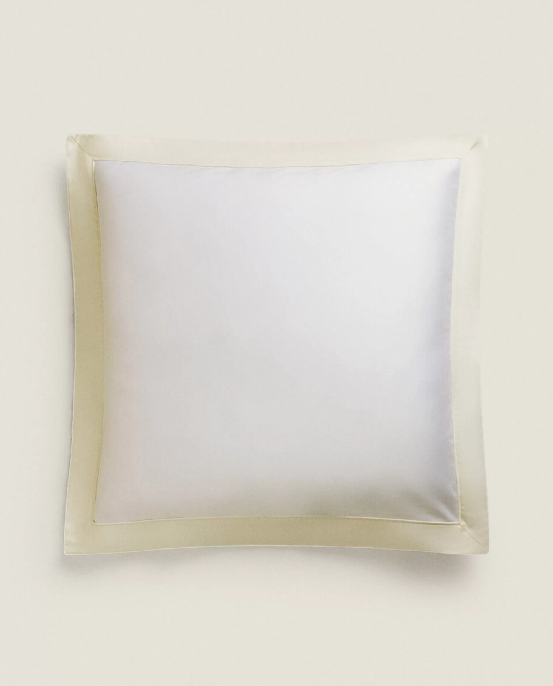 ZARA Home (500 Thread Count) Sateen Pillowcase Cream Sale