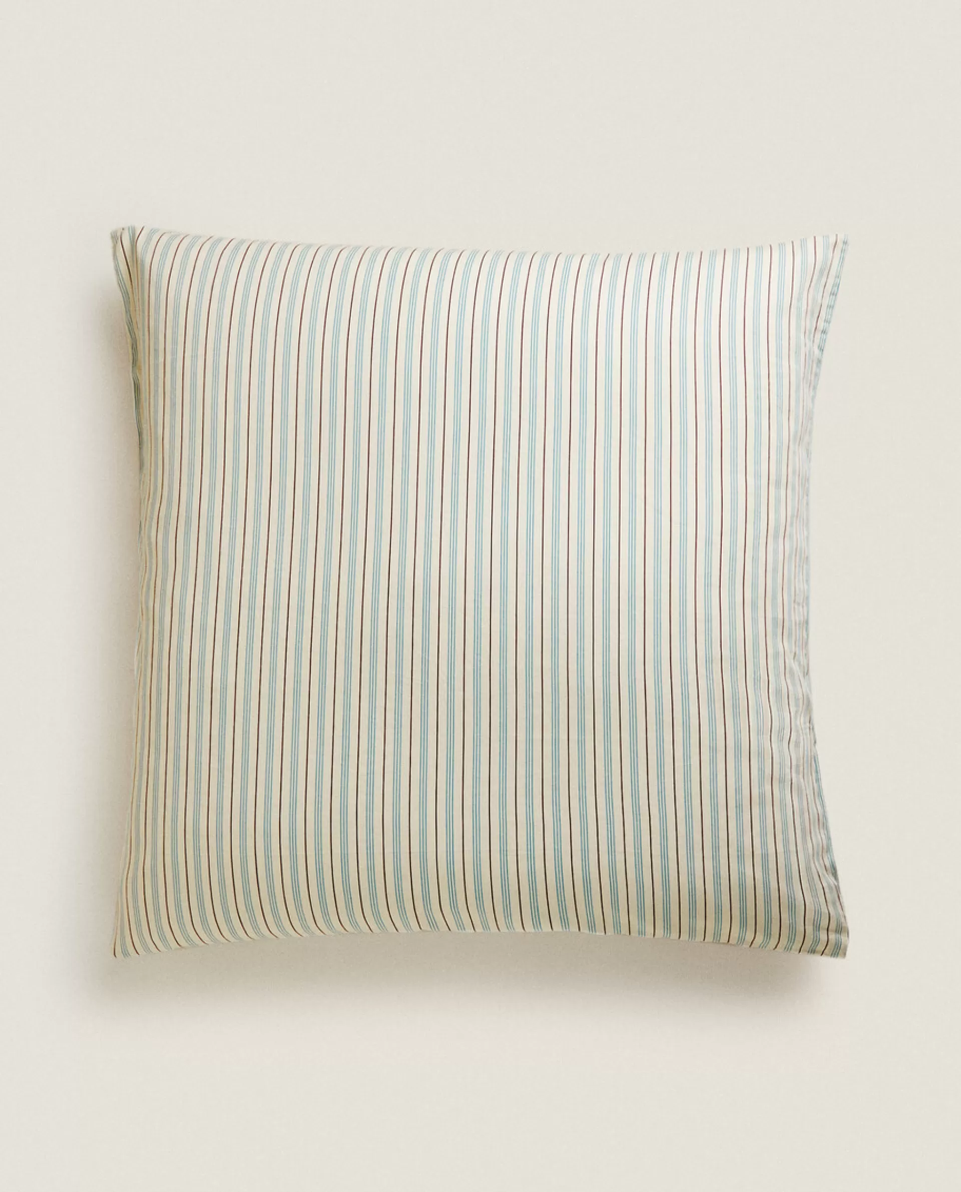 ZARA Home (300 Thread Count) Striped Washed Sateen Pillowcase Butter Yellow Store