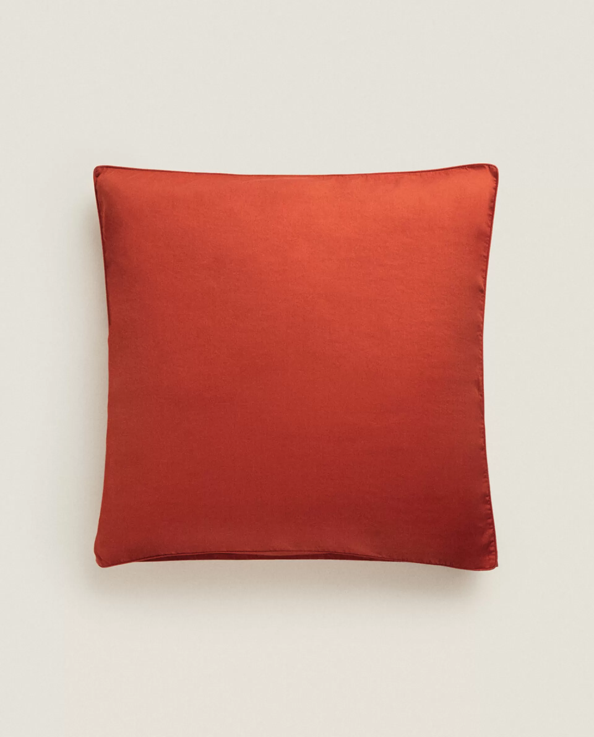 ZARA Home (300 Thread Count) Washed Sateen Pillowcase Coral Cheap