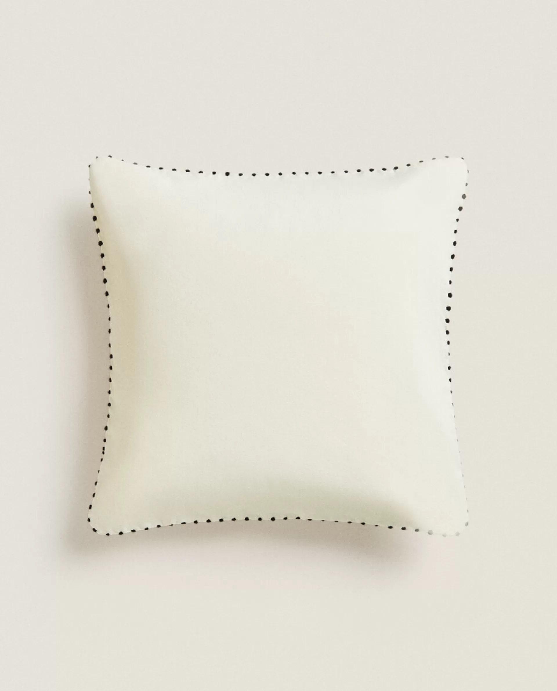 ZARA Home Throw Pillow Cover Cream Sale