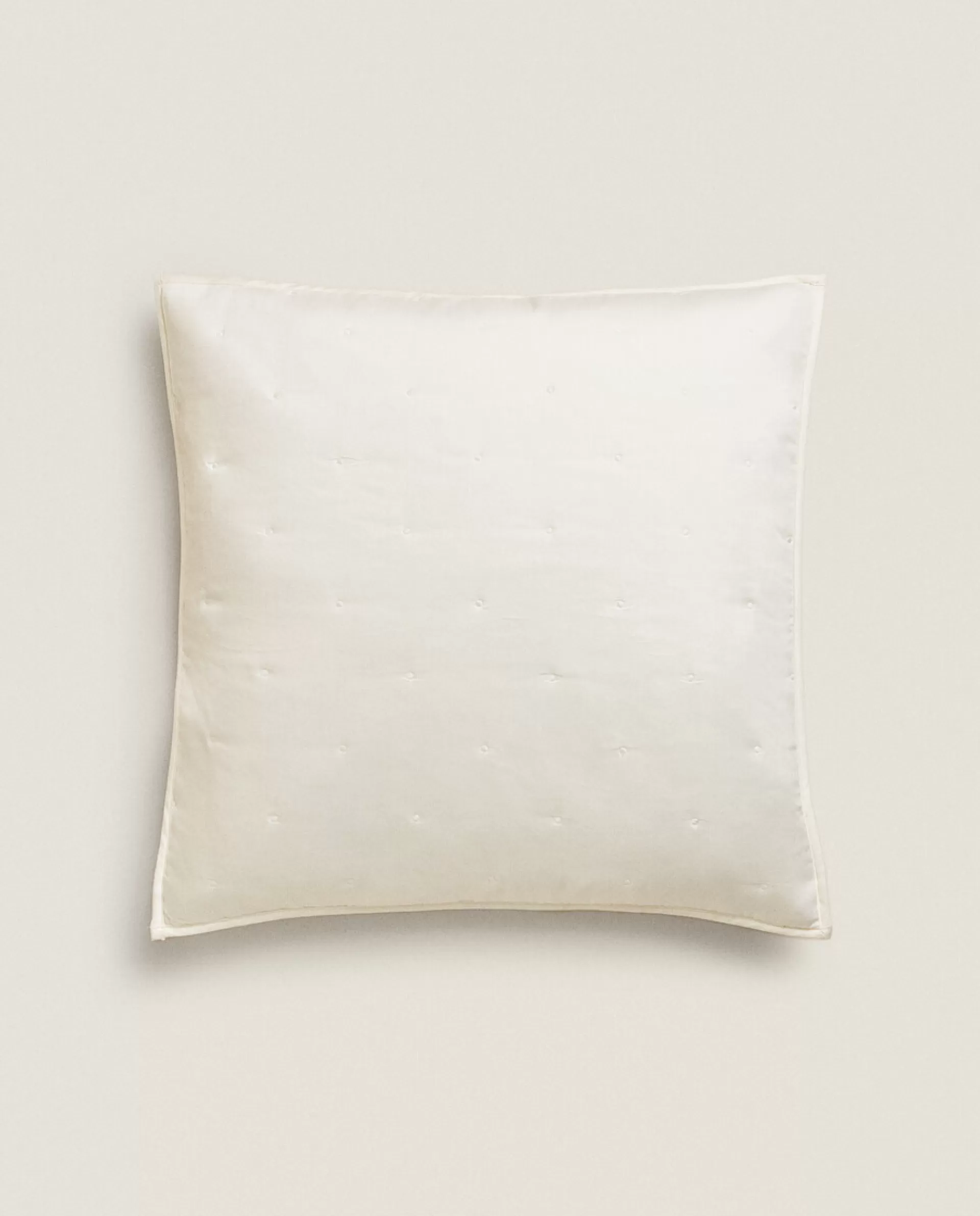 ZARA Home Throw Pillow Cover With Dots Cream Cheap
