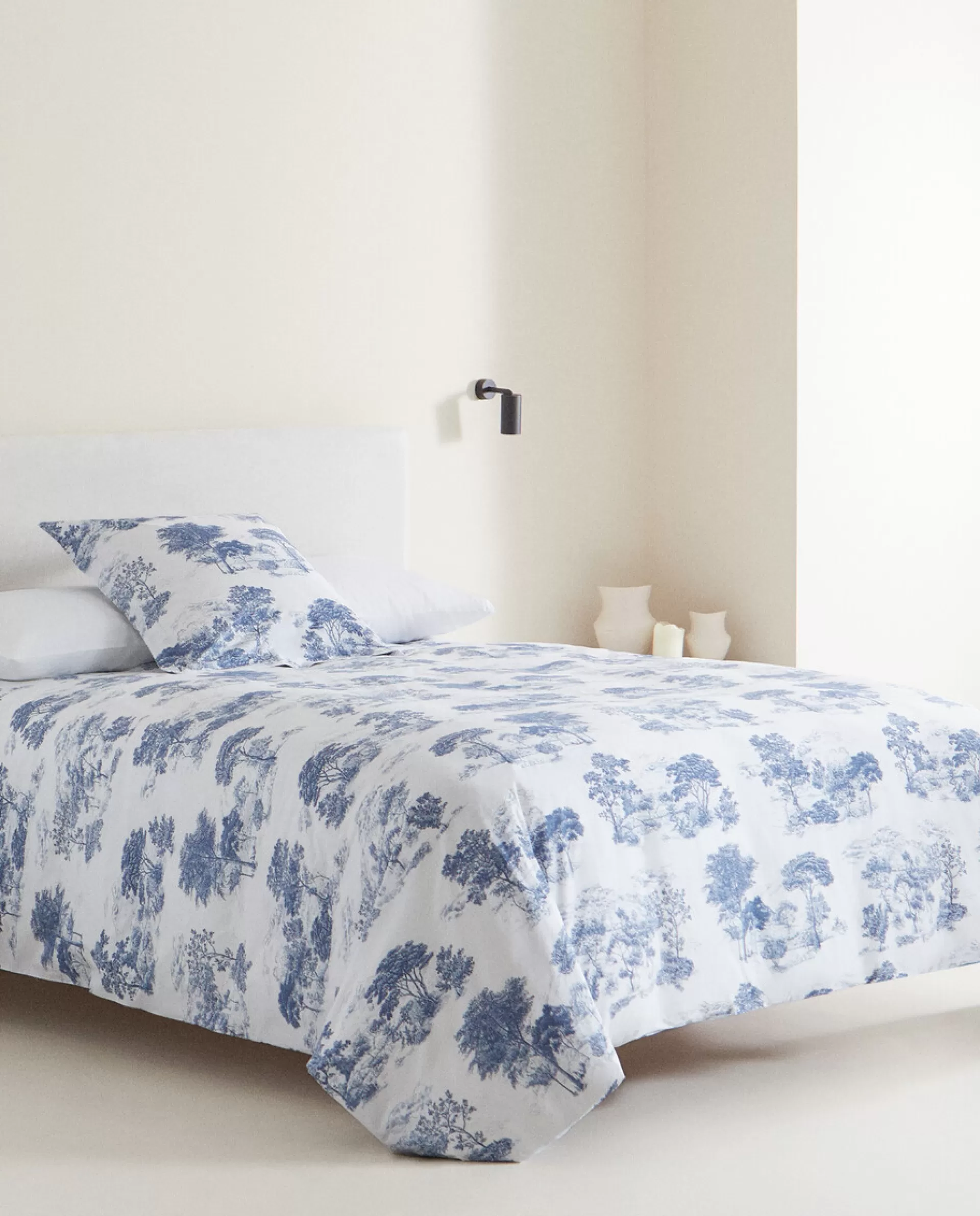 ZARA Home Toile De Jouy Pillowcase Blue Online