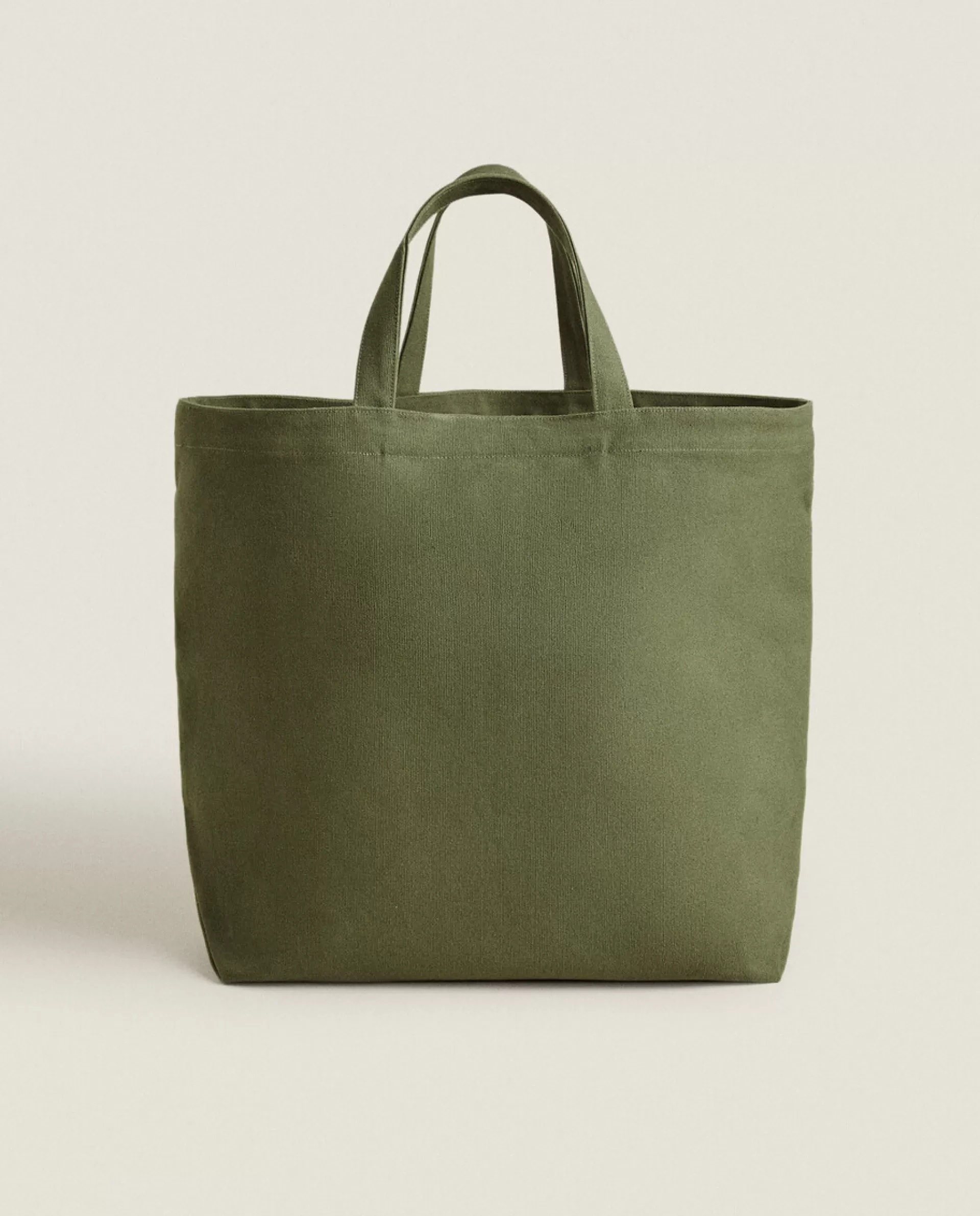 ZARA Home Tote Bag X Saint-Lazare Green Hot
