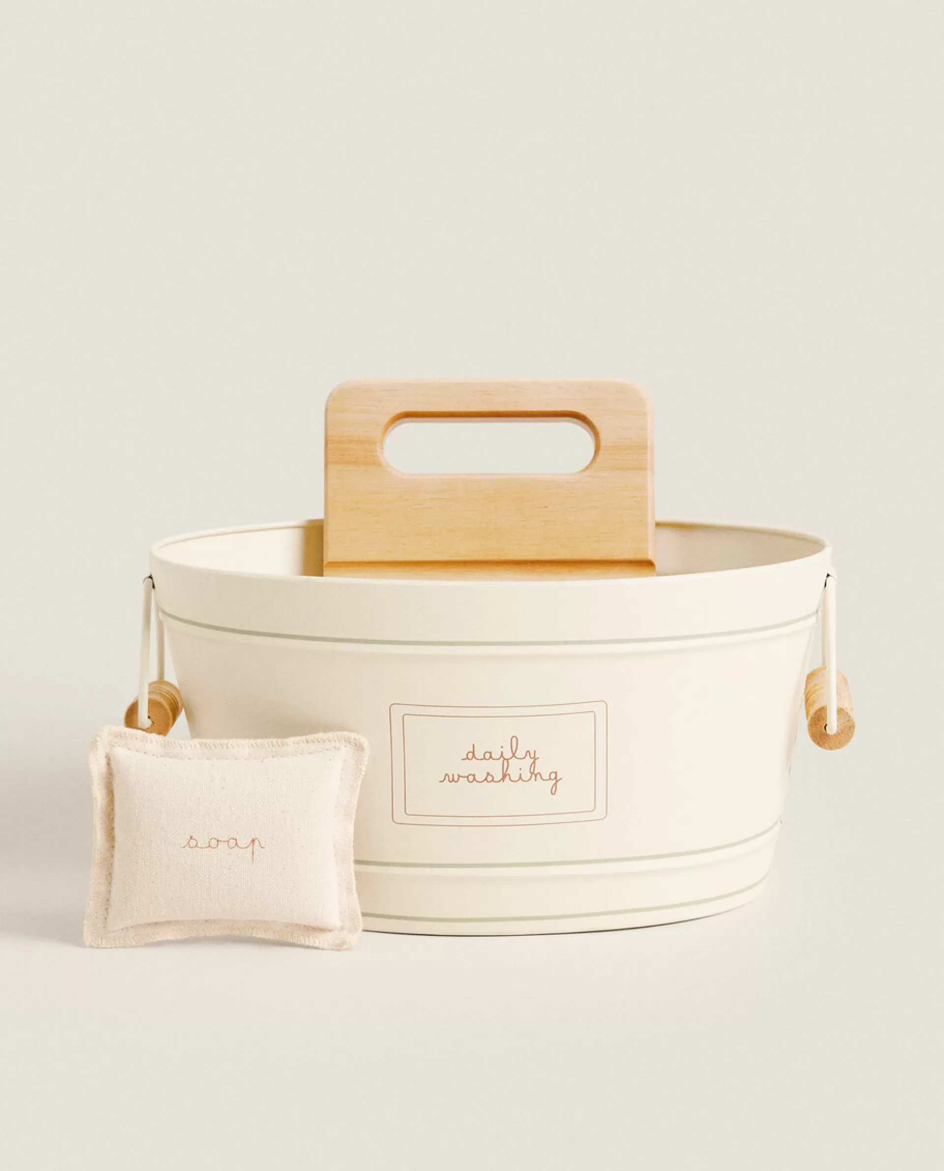 ZARA Home Toy Laundry Set Cream Hot