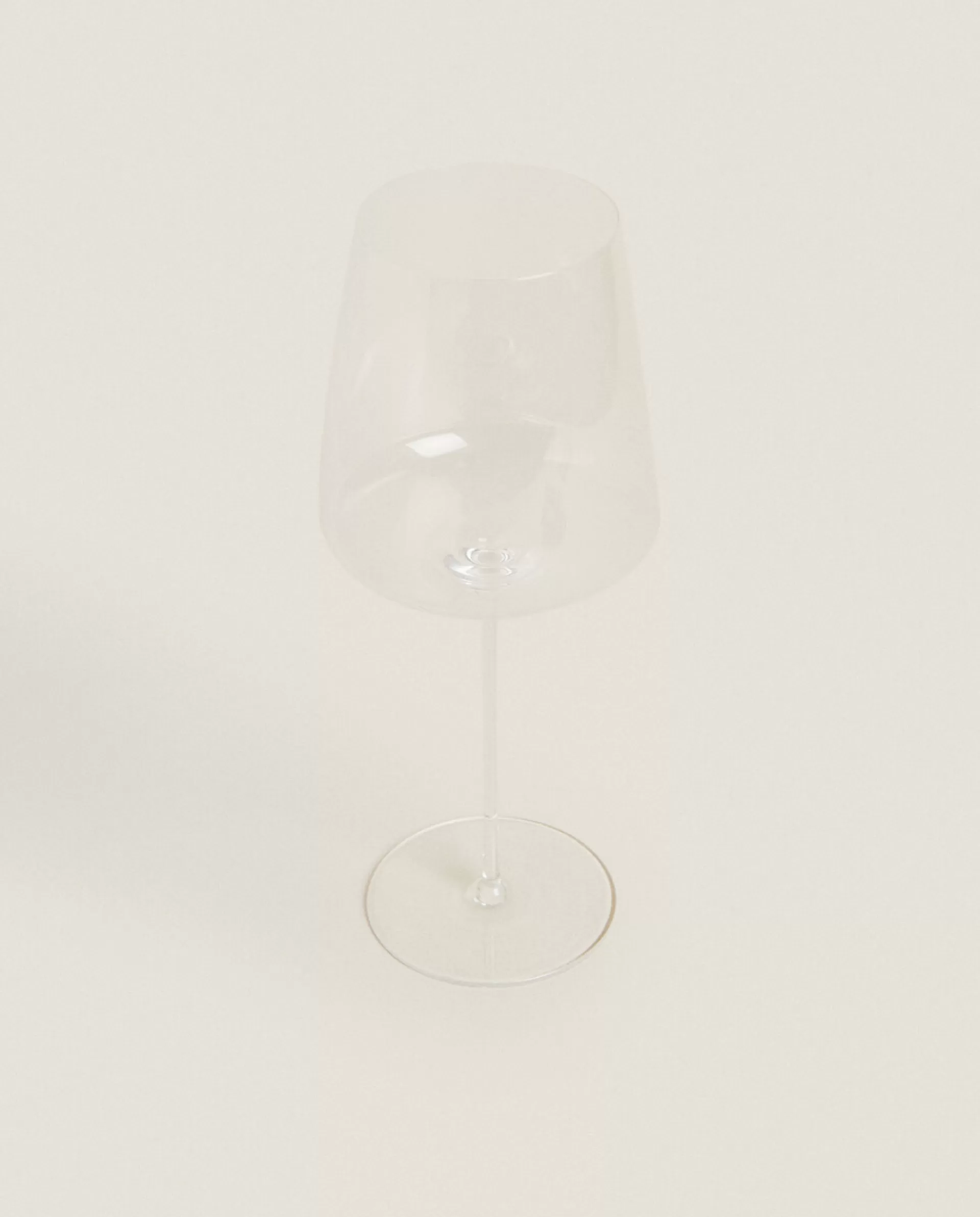 ZARA Home Ultra Lightweight Wine Glass Transparent Fashion