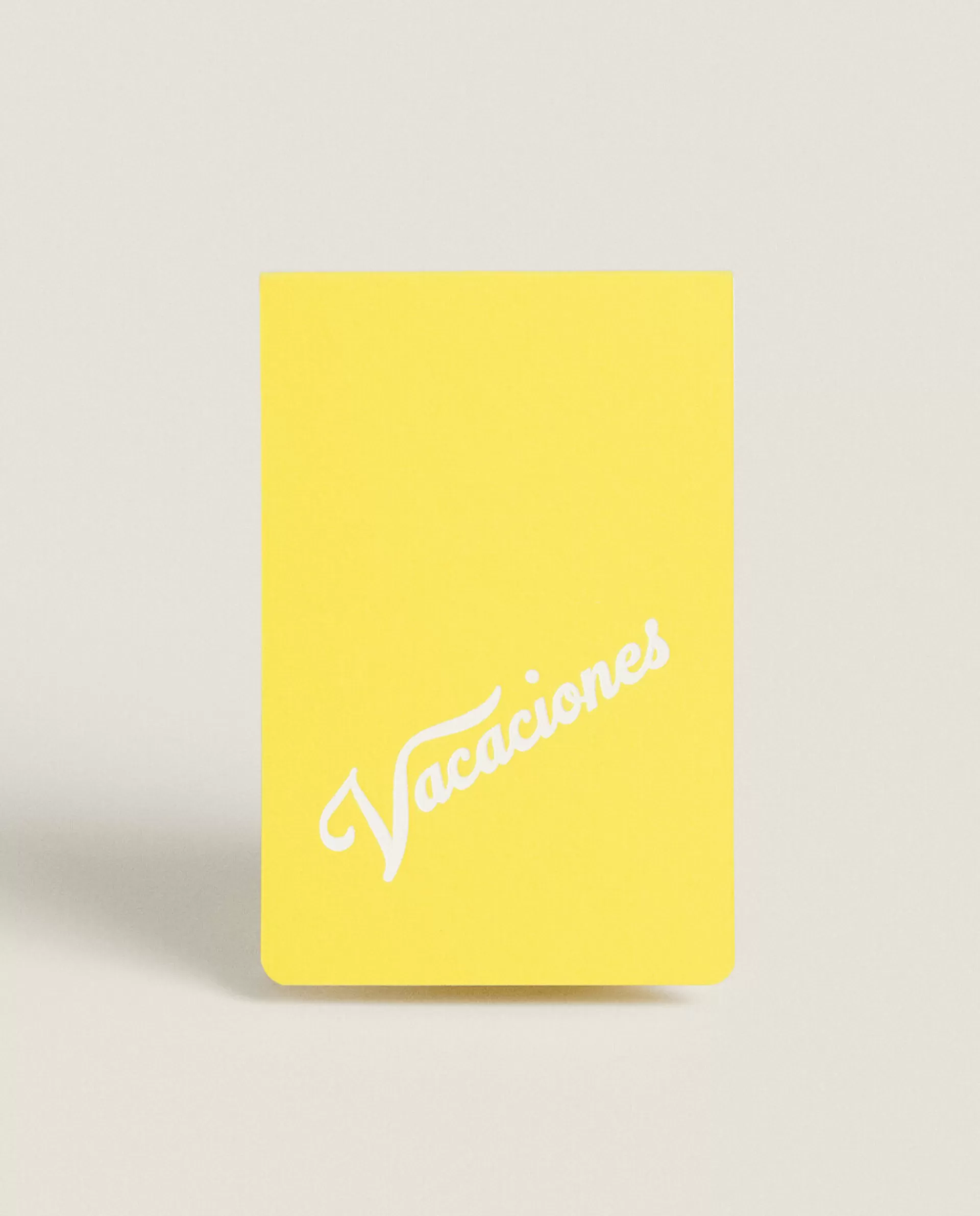 ZARA Home Vacaciones Notepad X Saint-Lazare Yellow Cheap