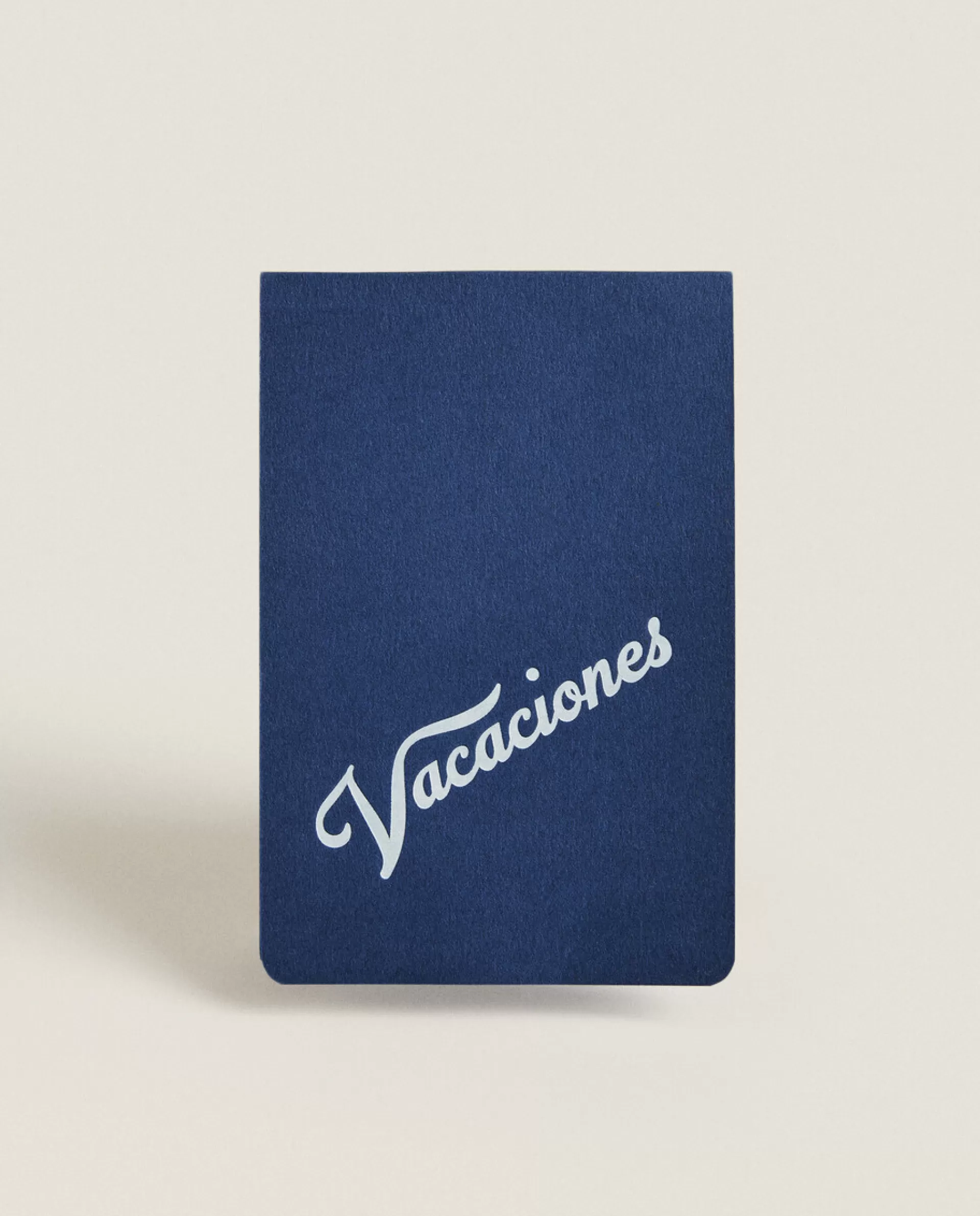 ZARA Home Vacaciones Notepad X Saint-Lazare Blue New