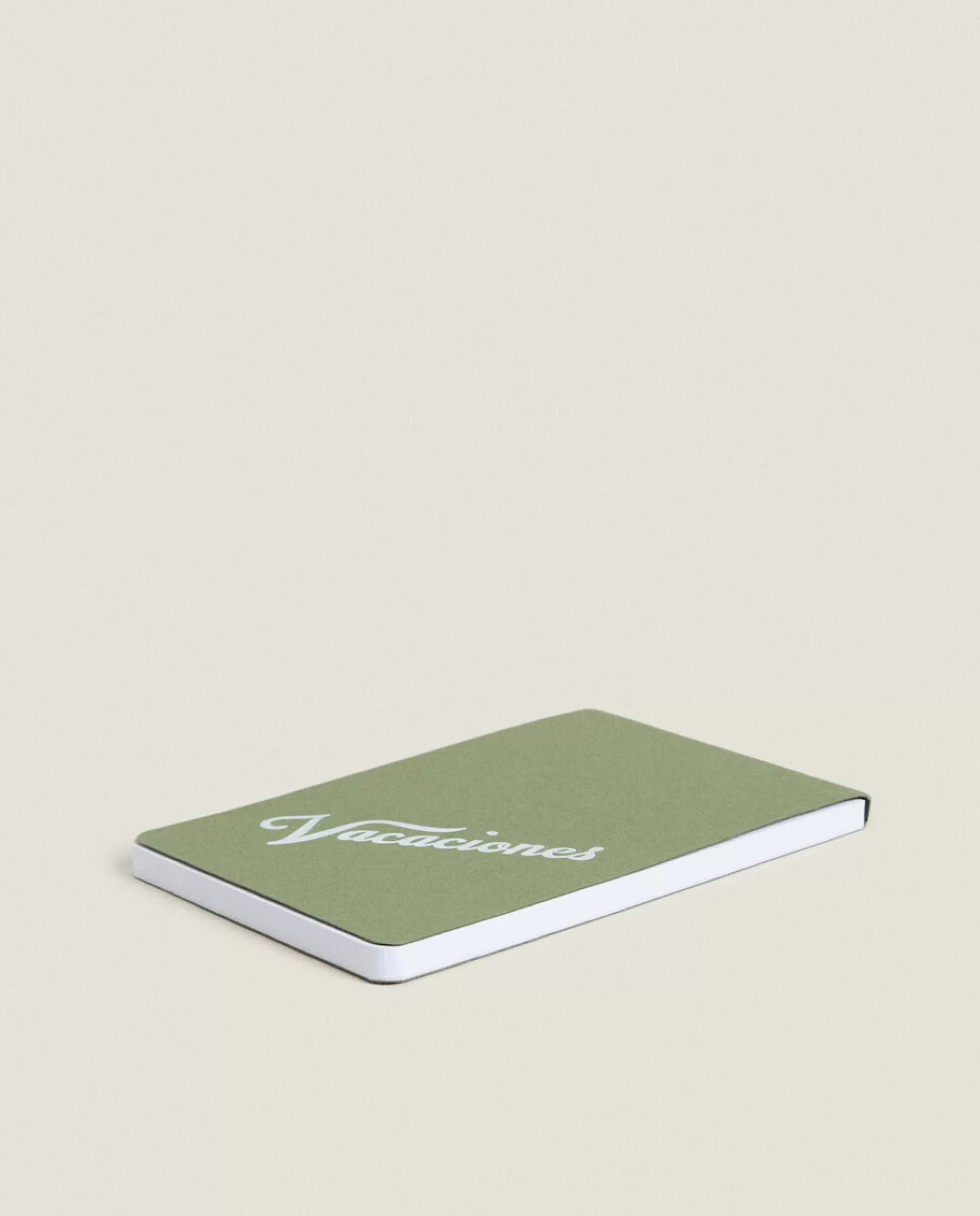 ZARA Home Vacaciones Notepad X Saint-Lazare Green Sale