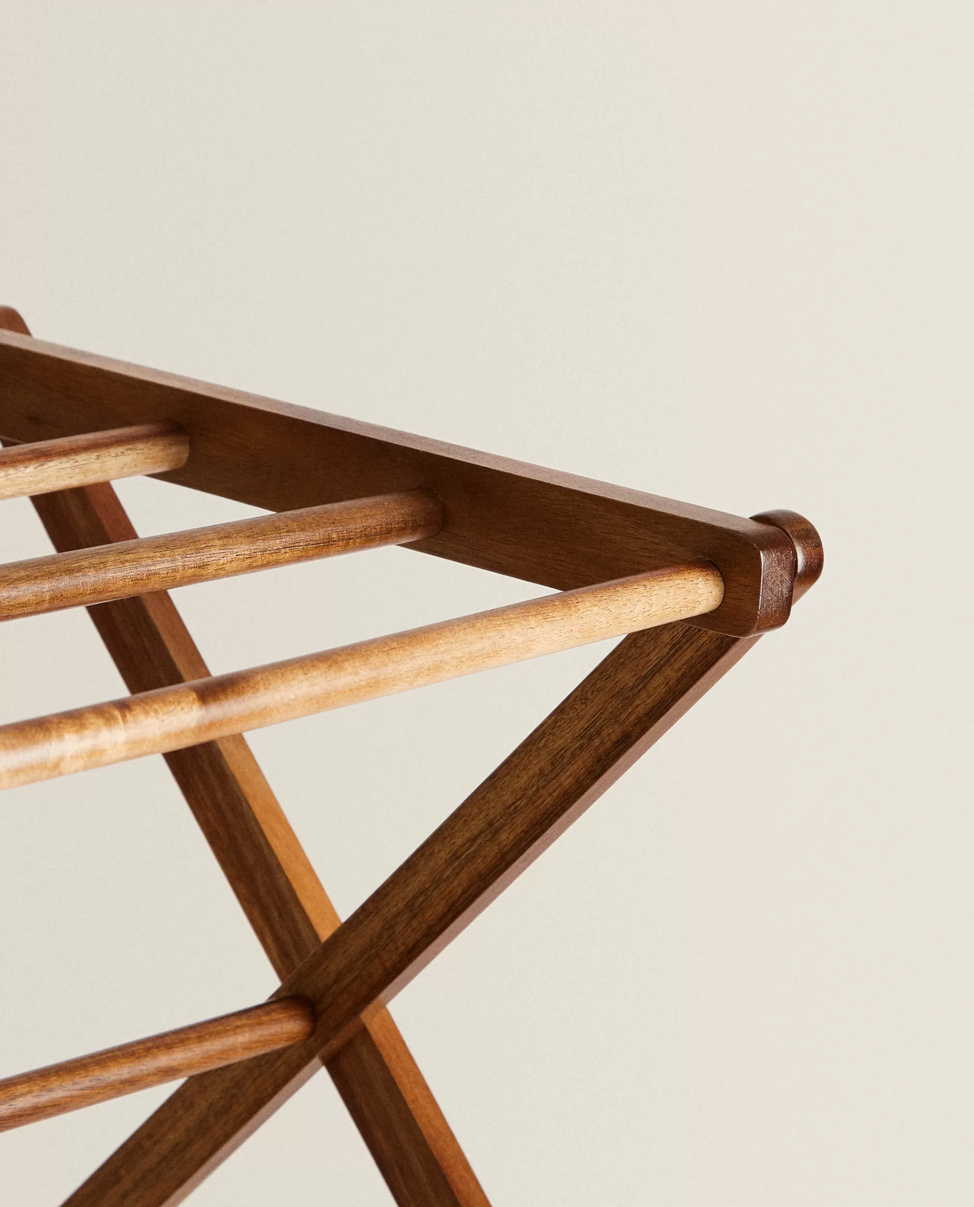 vertical_folding_wooden_clothes_horse_3-1.webp ZARA Home Vertical Folding Wooden Clothes Horse Natural Colour Cheap