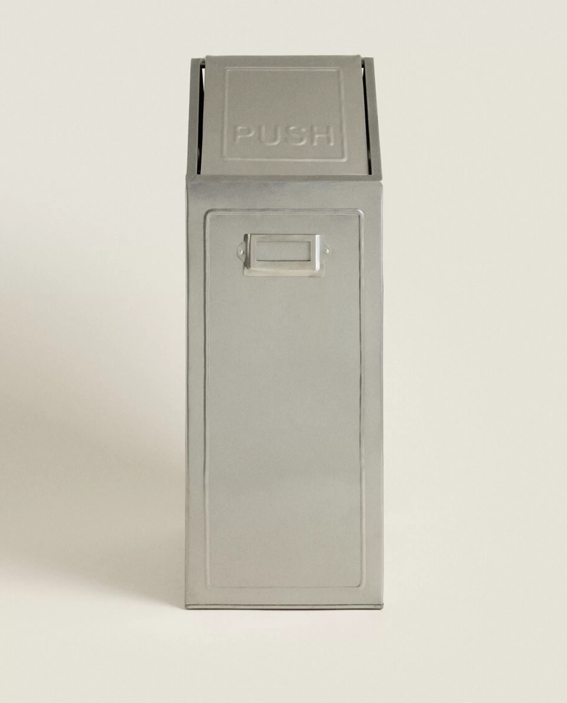 ZARA Home Wastepaper Basket With Lid (68 Oz) Steel Cheap