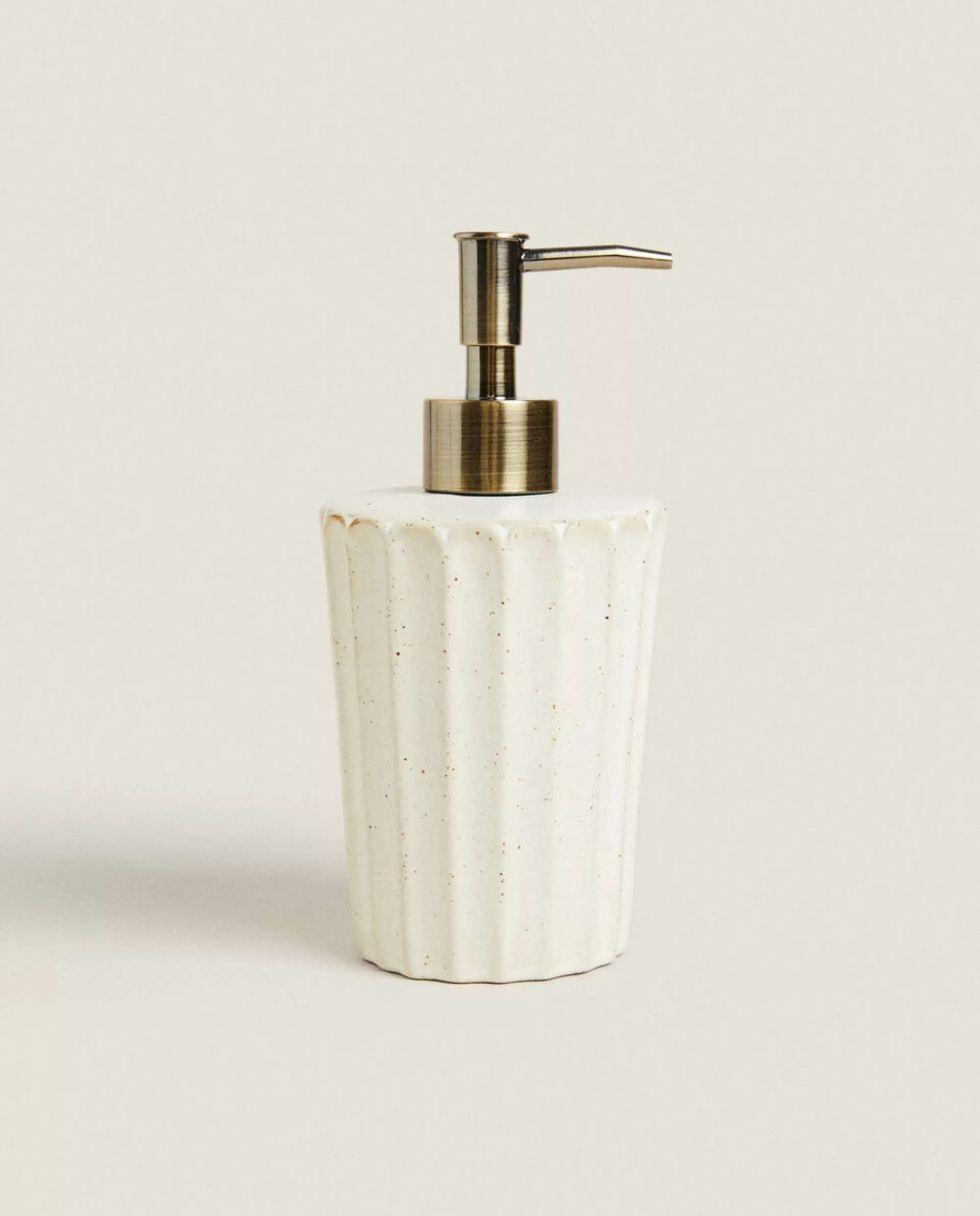 ZARA Home Wavy Ceramic Soap Dispenser 4-111 Flash Sale