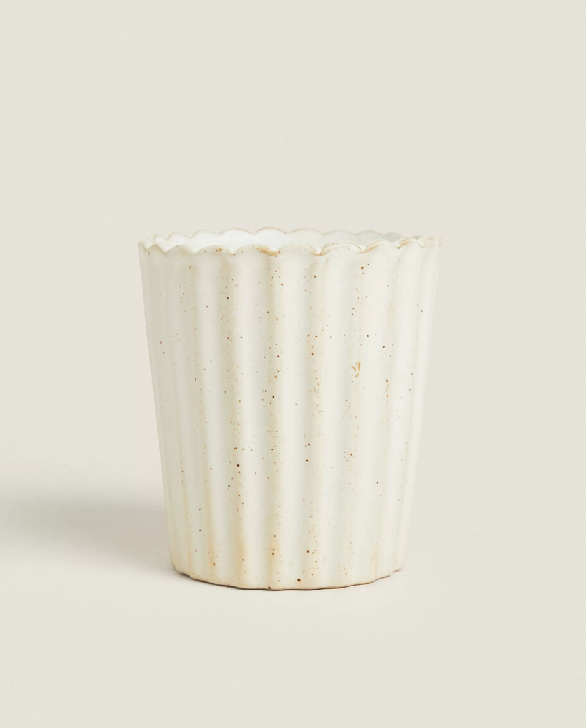 ZARA Home Wavy Ceramic Tumbler 4-111 Store