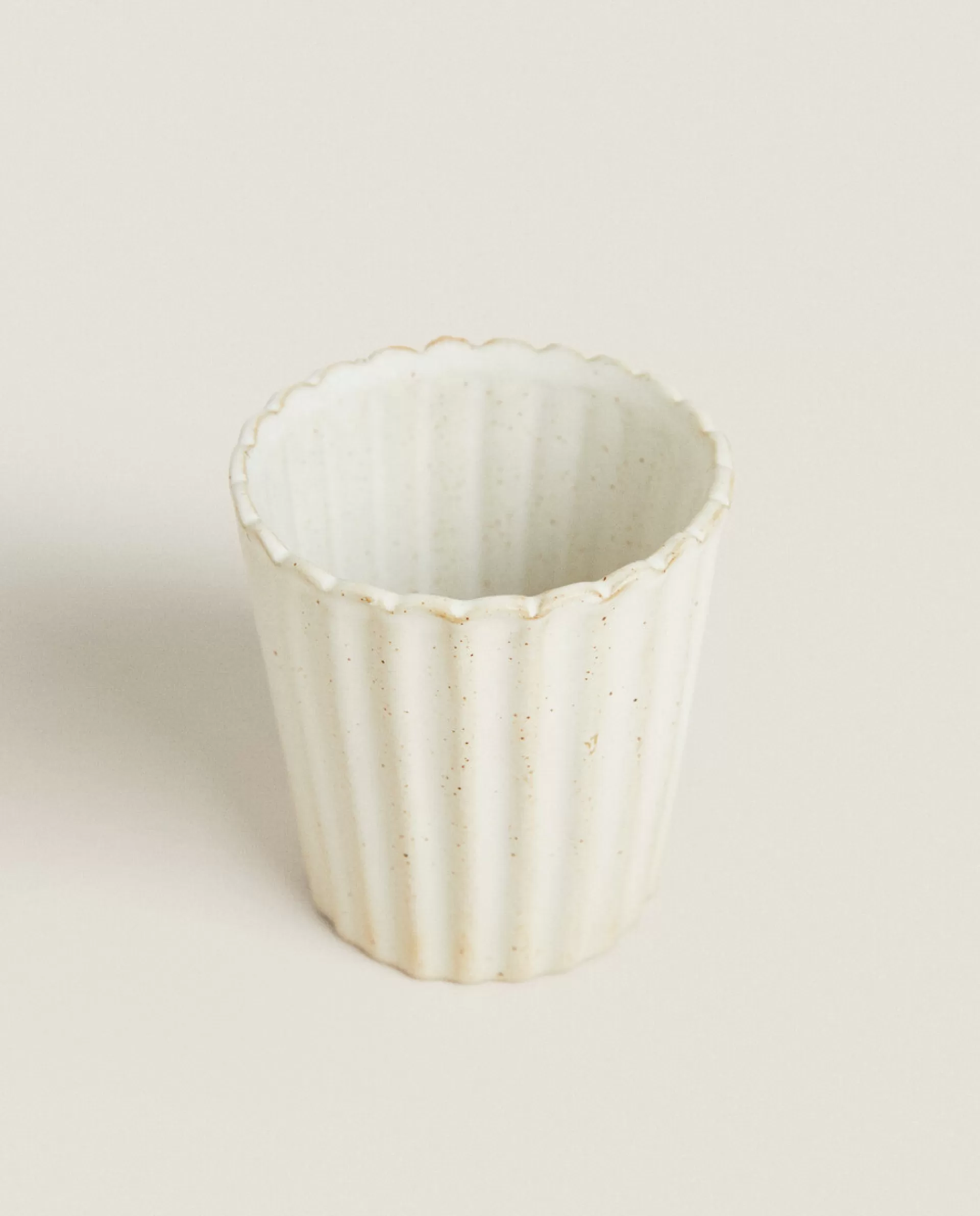 ZARA Home Wavy Ceramic Tumbler 4-111 Store