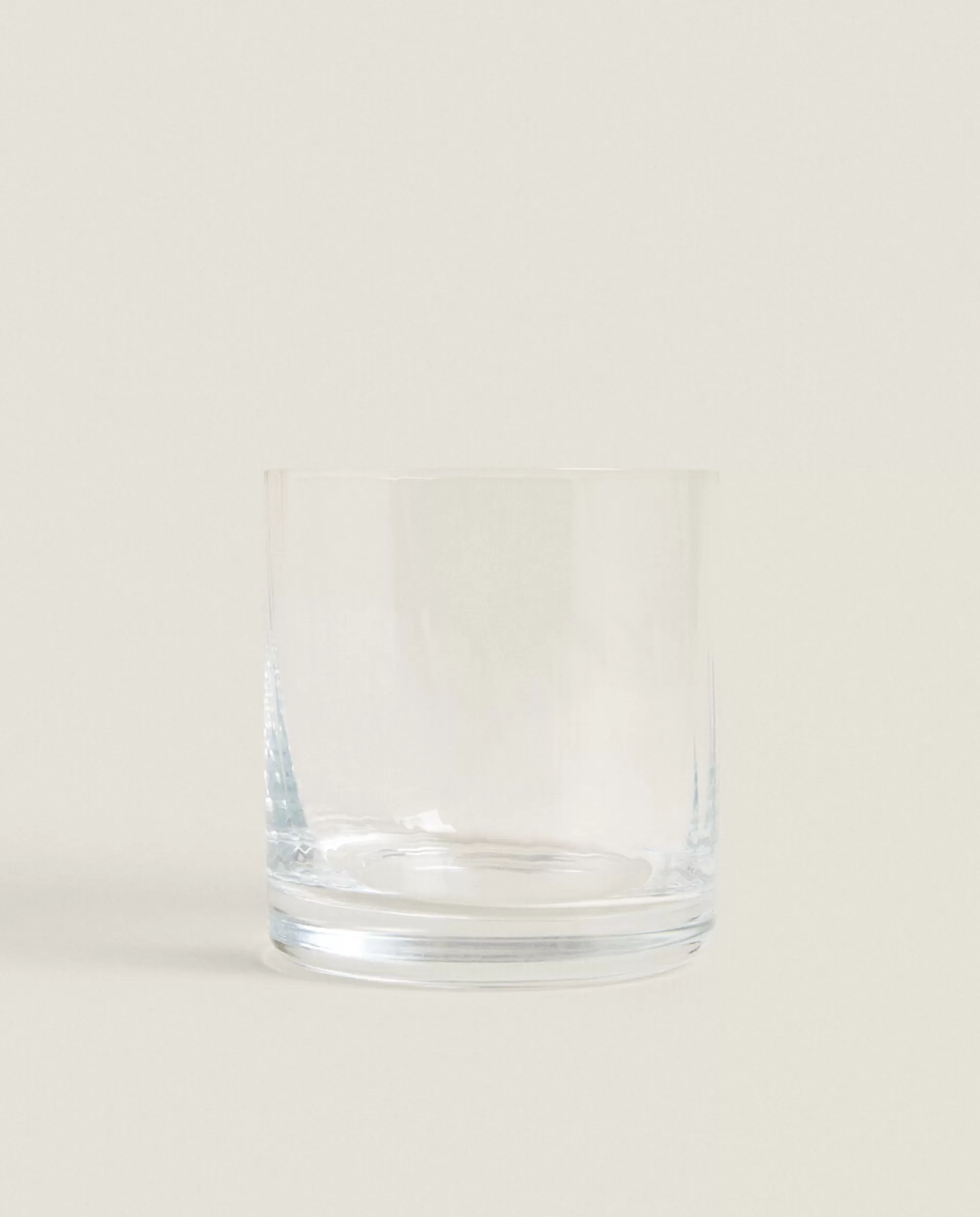 ZARA Home Whiskey Glass Tumbler Transparent Outlet