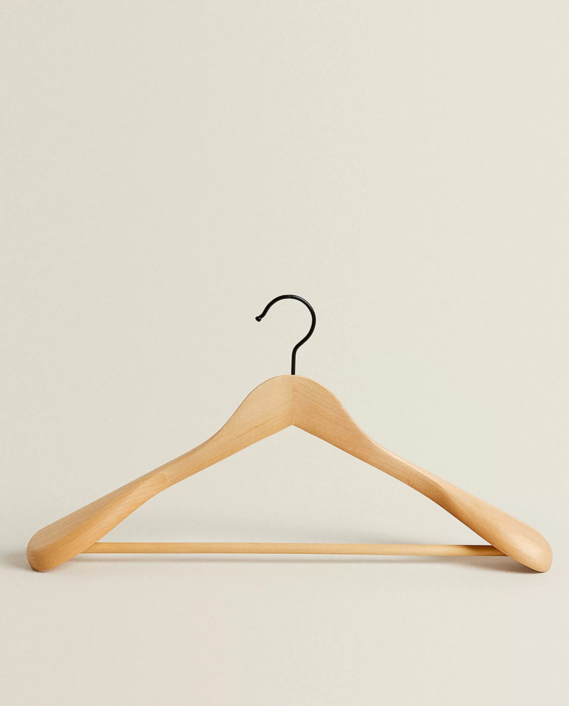 ZARA Home Wooden Jacket Hanger Natural Colour Fashion
