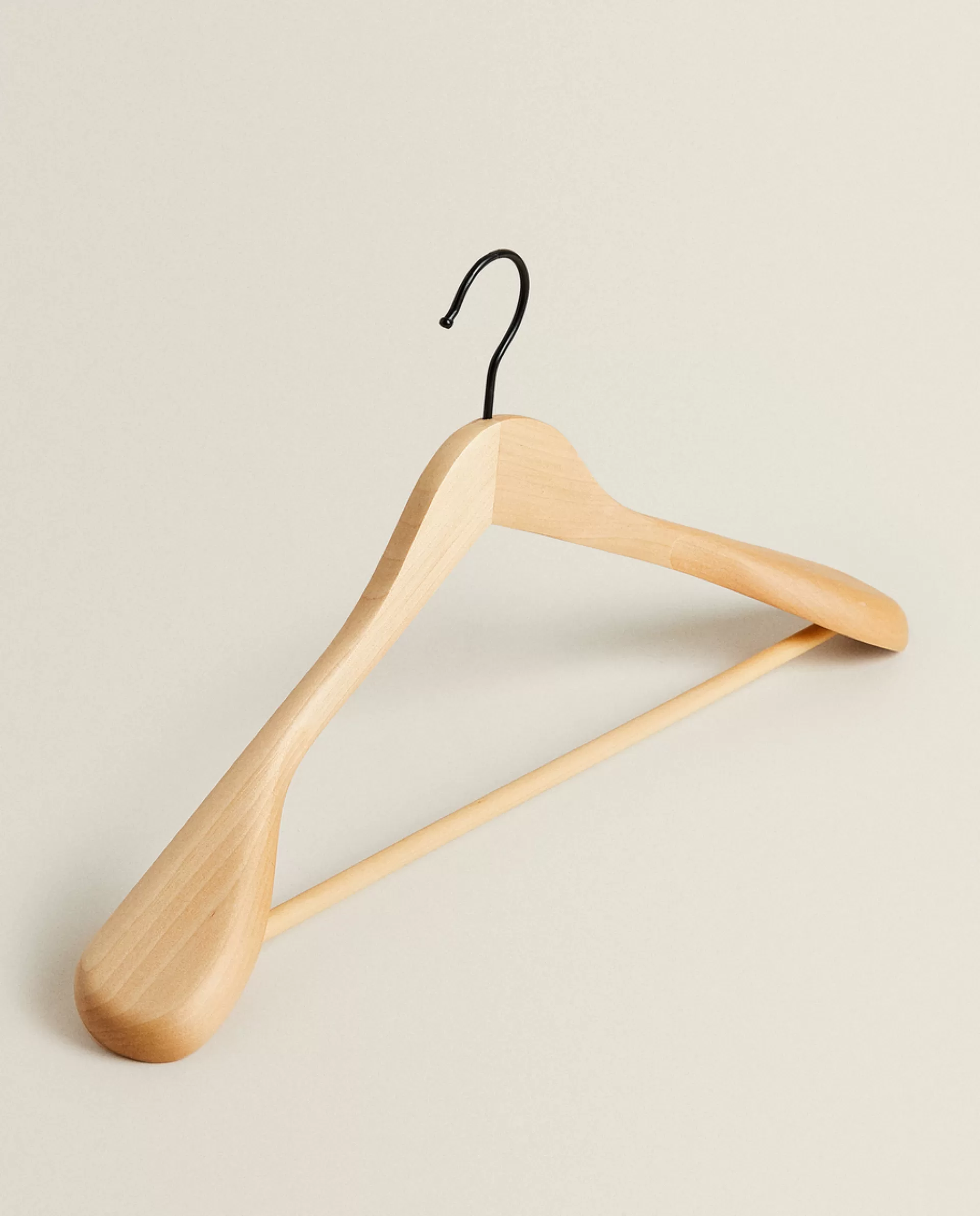 ZARA Home Wooden Jacket Hanger Natural Colour Fashion