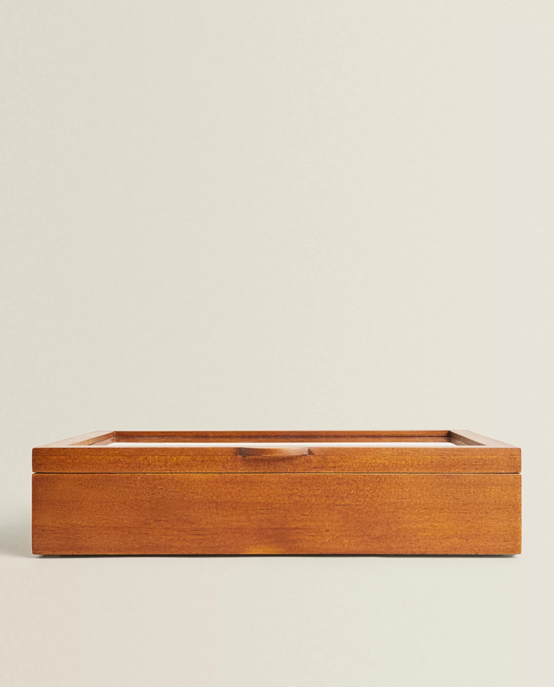 ZARA Home Wooden Jewelery Box Brown Outlet