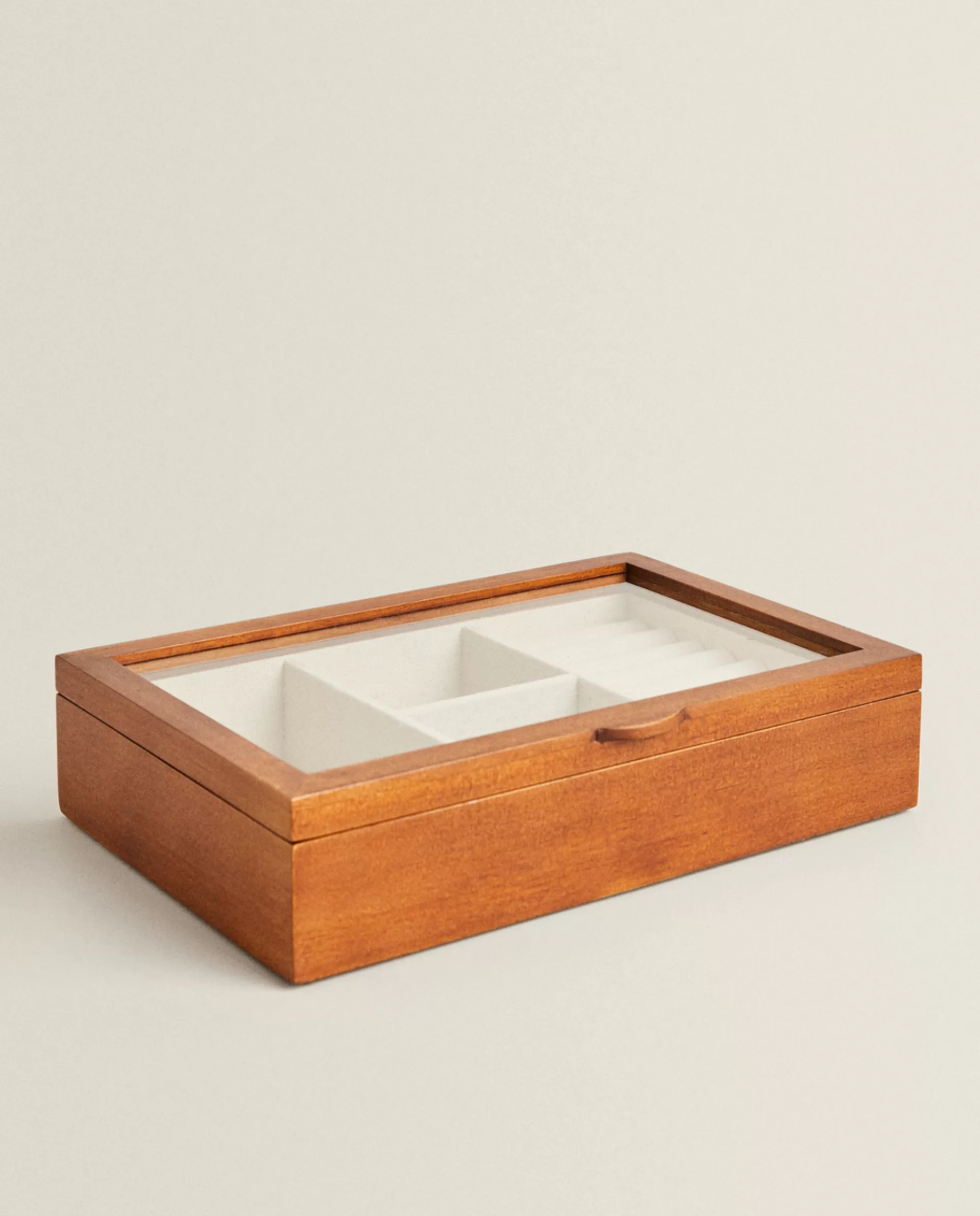 ZARA Home Wooden Jewelery Box Brown Outlet