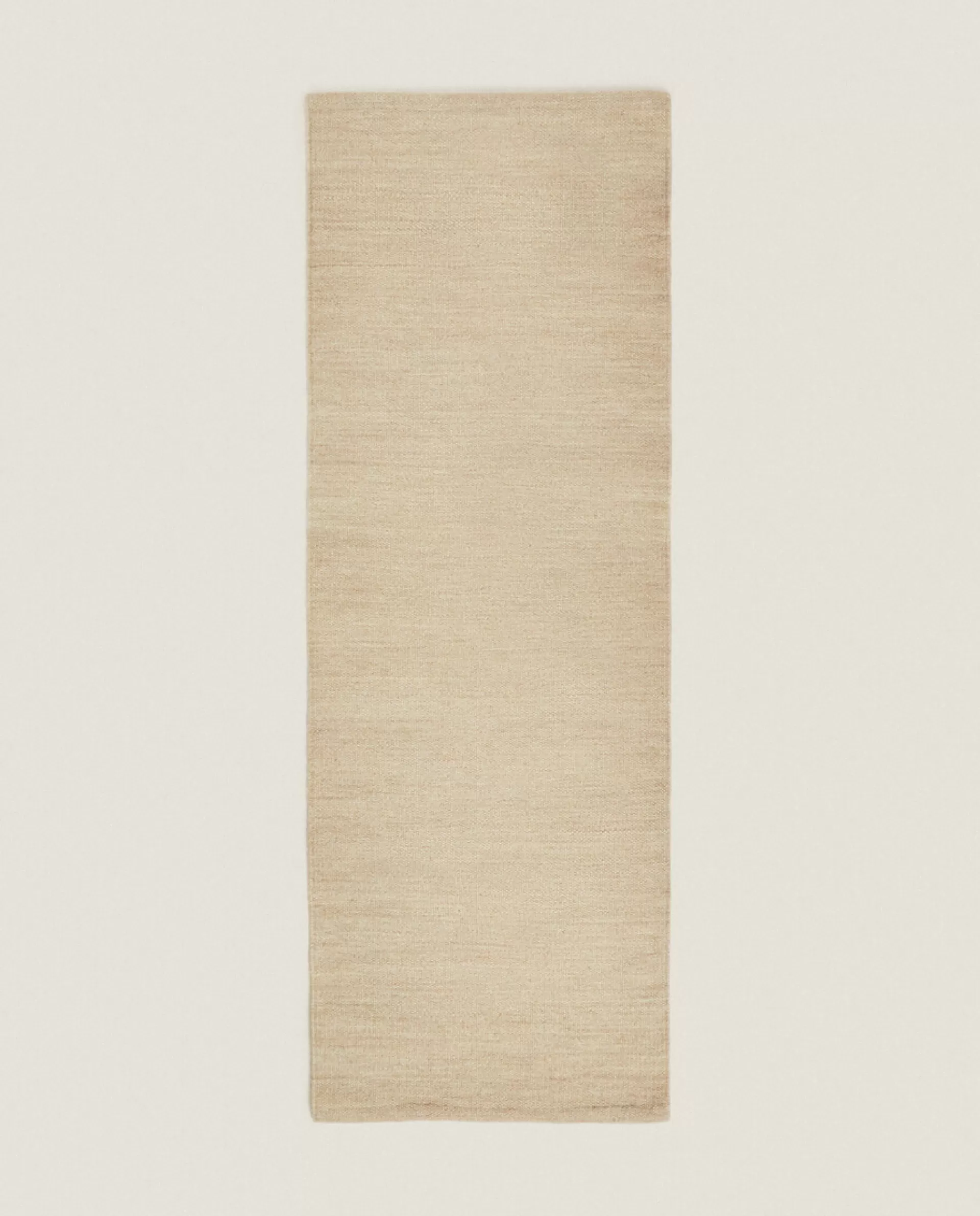 ZARA Home Wool And Cotton Rug Beige Flash Sale