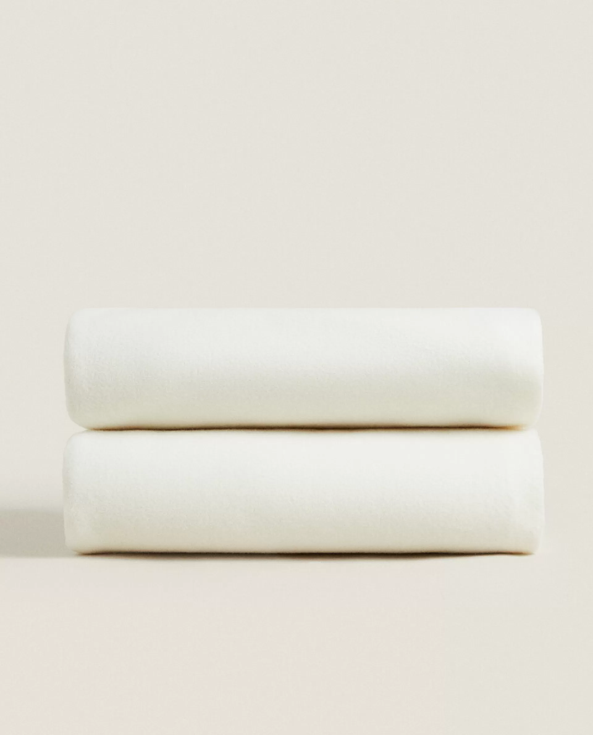 ZARA Home Wool Blanket Cream Best Sale