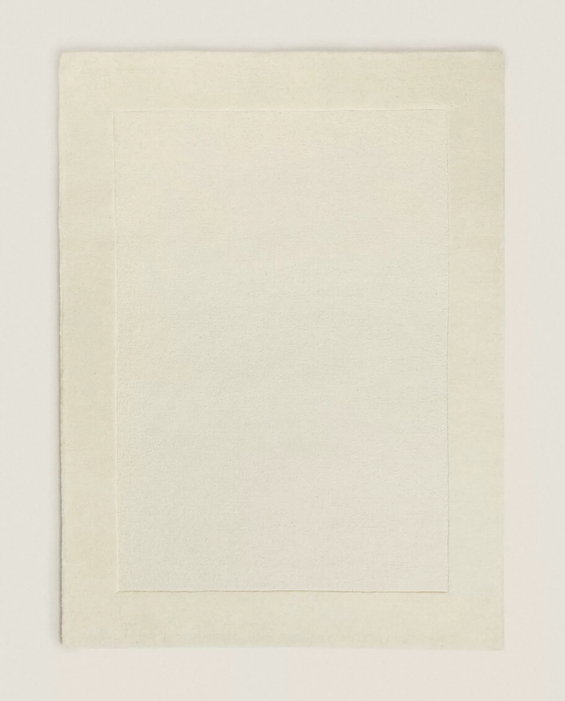 ZARA Home Wool Rug White Store