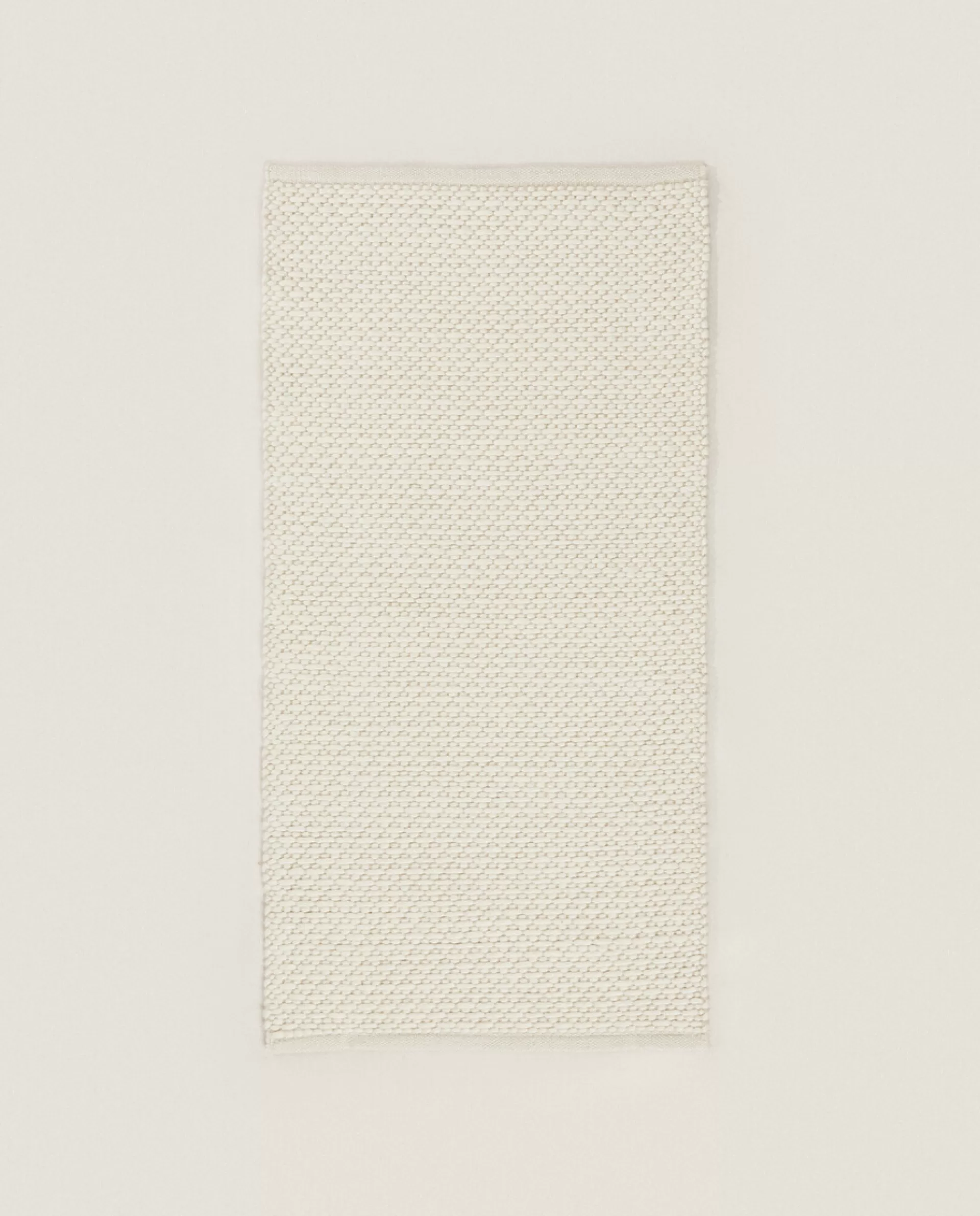 ZARA Home Wool Rug Oyster White Clearance