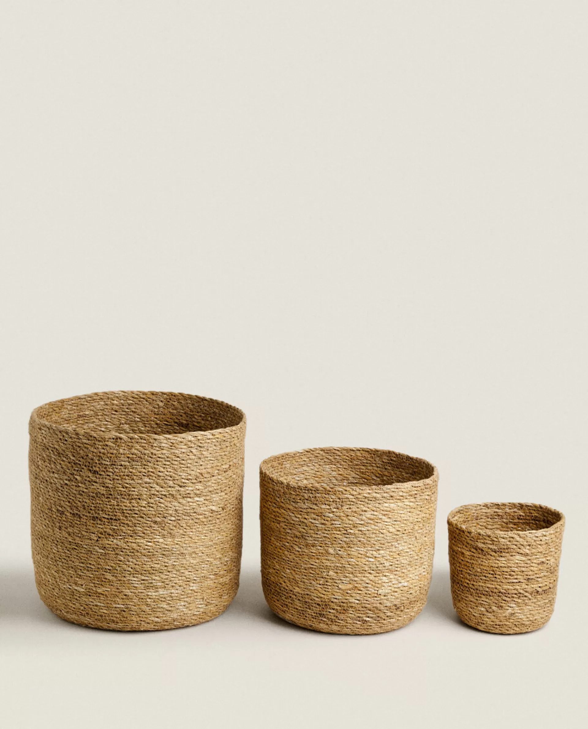ZARA Home Woven Basket Natural Colour Best